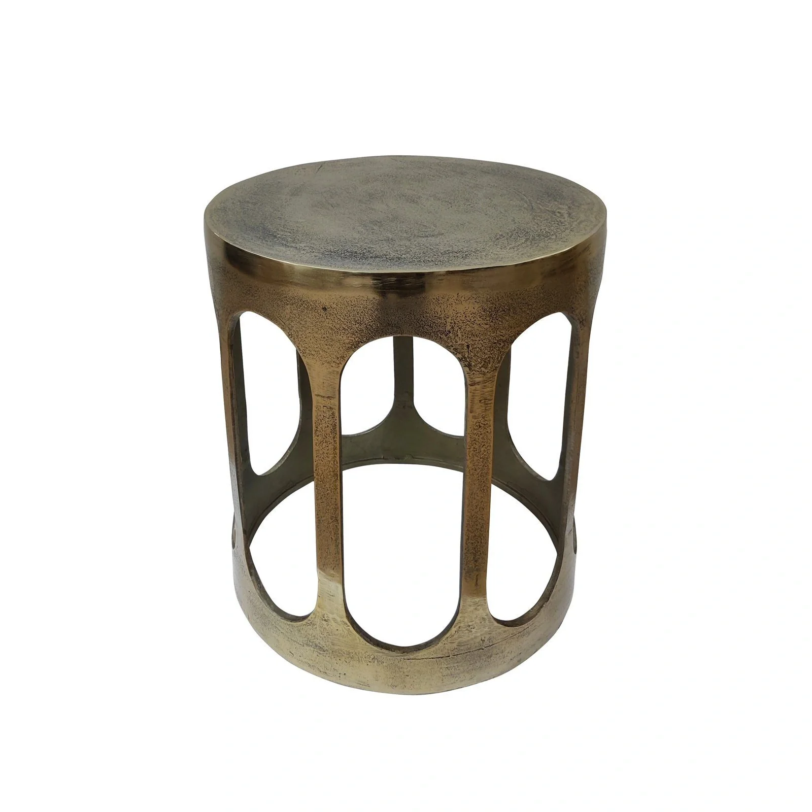 Beistelltisch Du Pont in brushed gold, 45x45x50 cm - Image 2