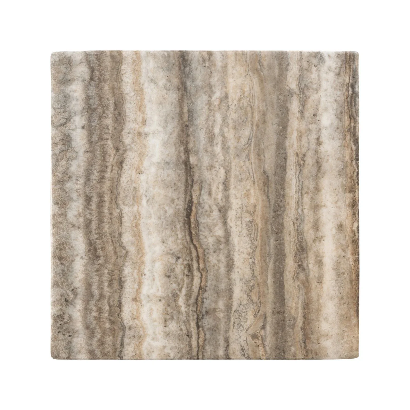 Beistelltisch Dulce aus Guangxi-Marmor in grau, 35x35x60 cm - Image 5