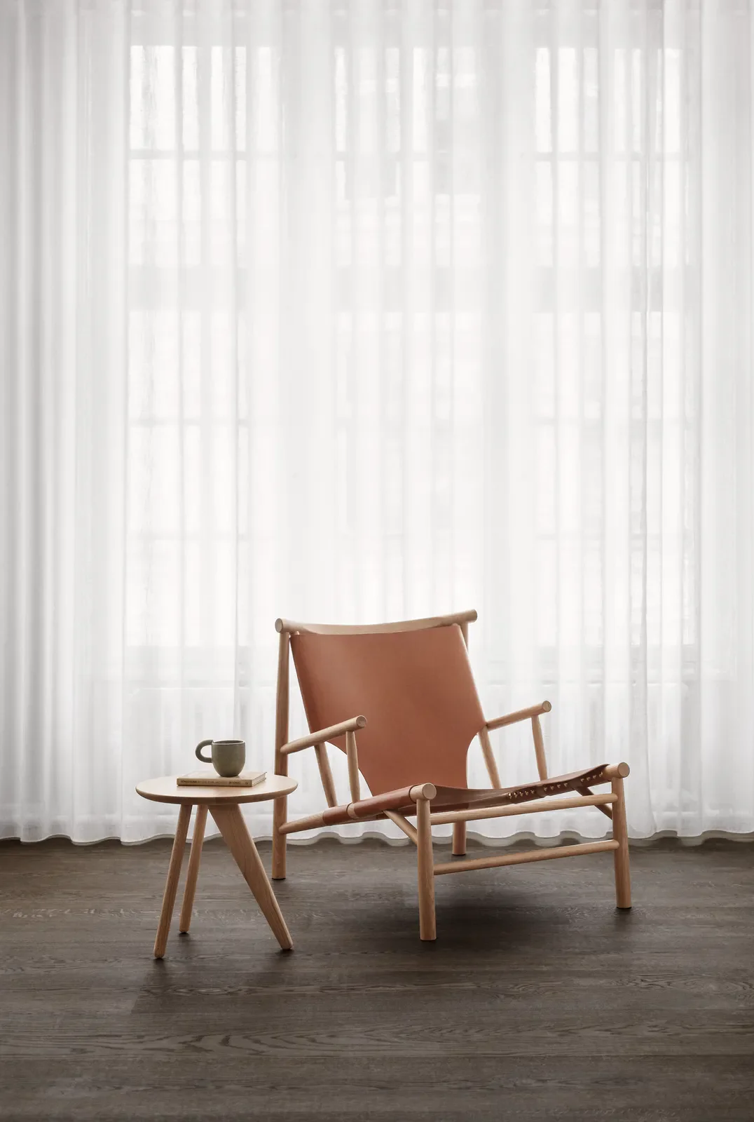 Beistelltisch Fin aus Massivholz Eiche, 40×40x40 cm - Image 8