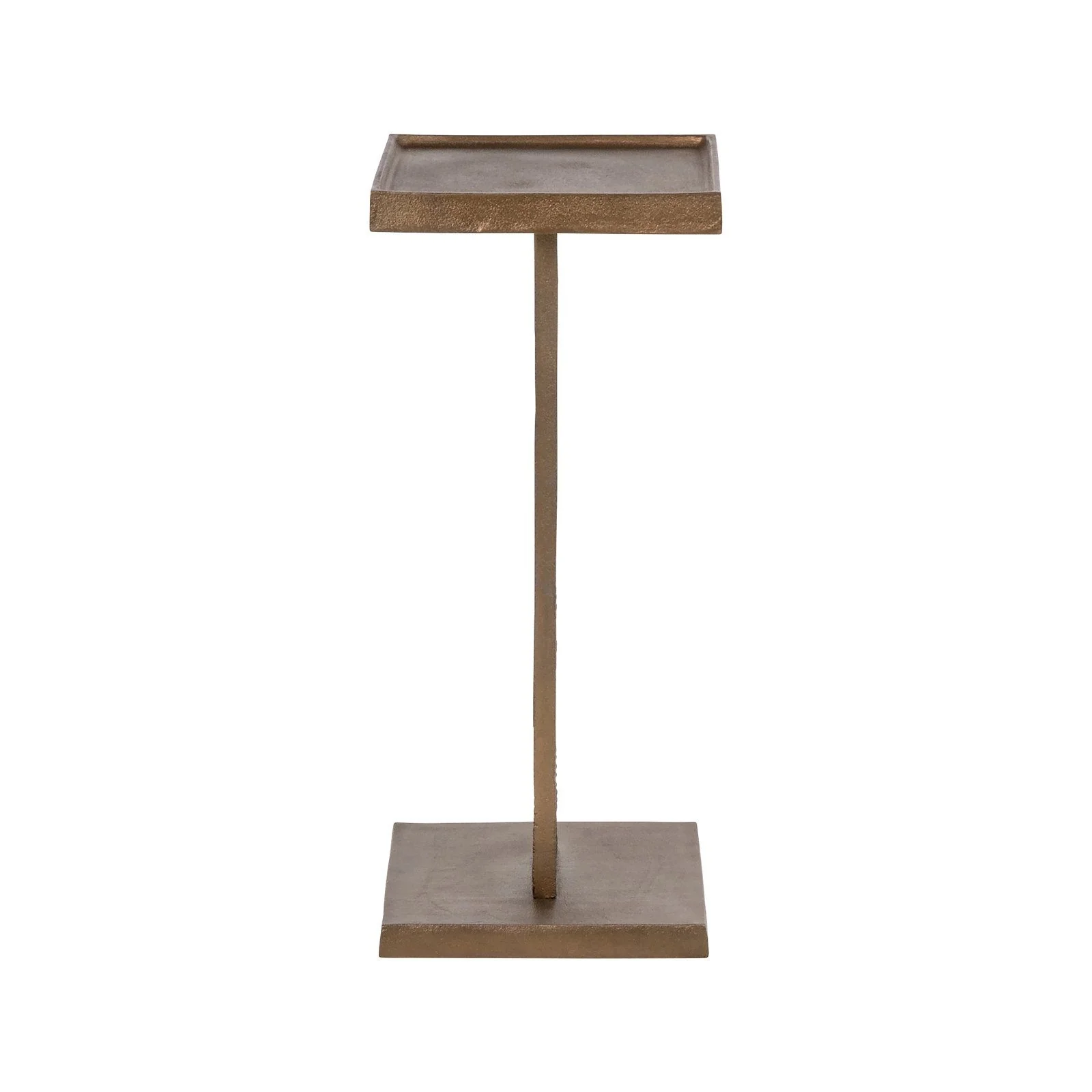 Beistelltisch Foley in brass antique, 25x25x56 cm - Image 3