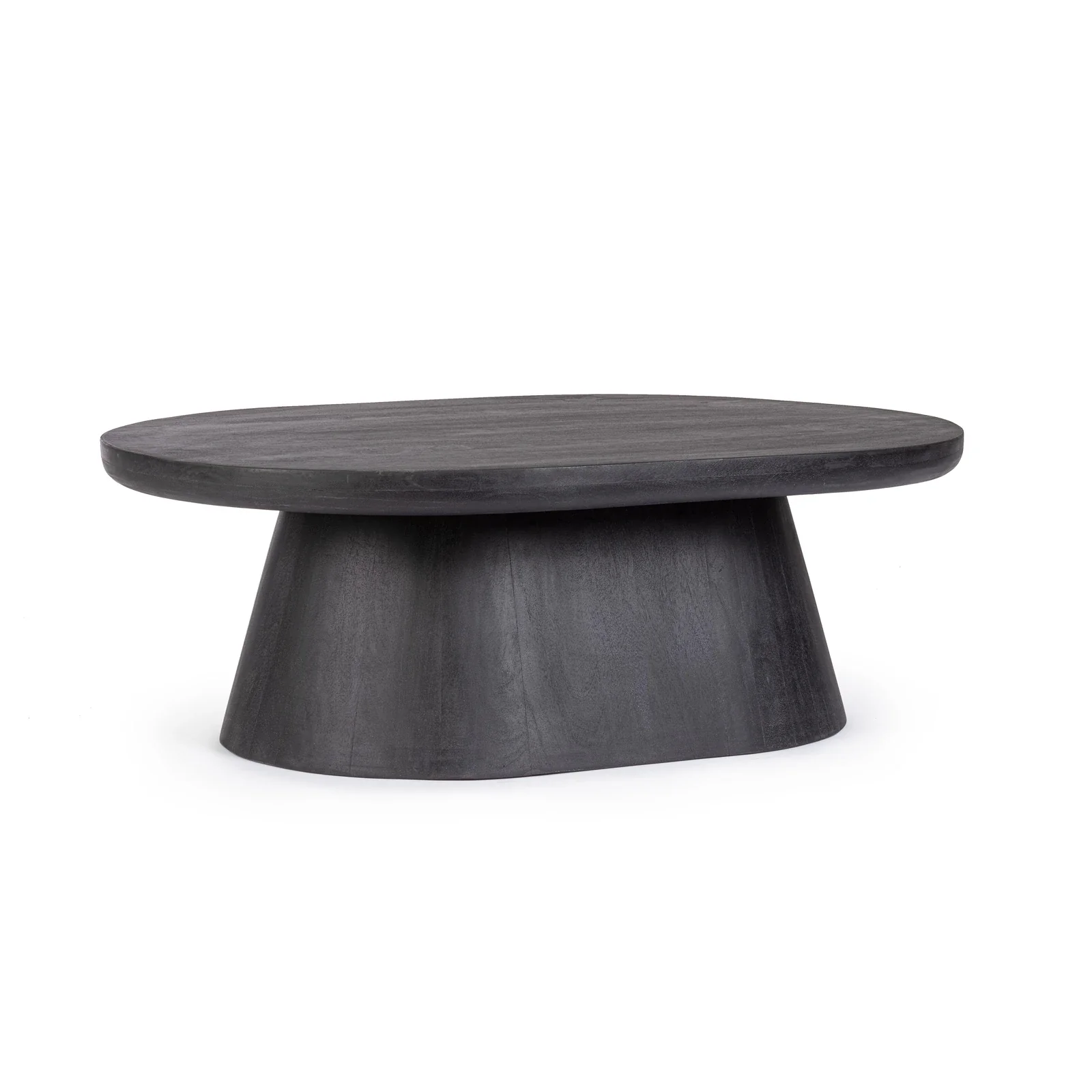Beistelltisch oval 90x65 Fuji