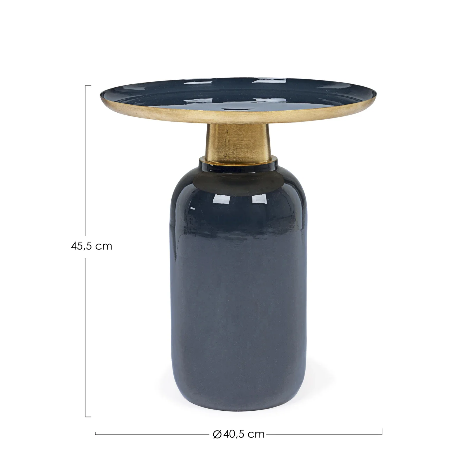 Beistelltisch 40.5x40.5 Nalima Blau - Image 3