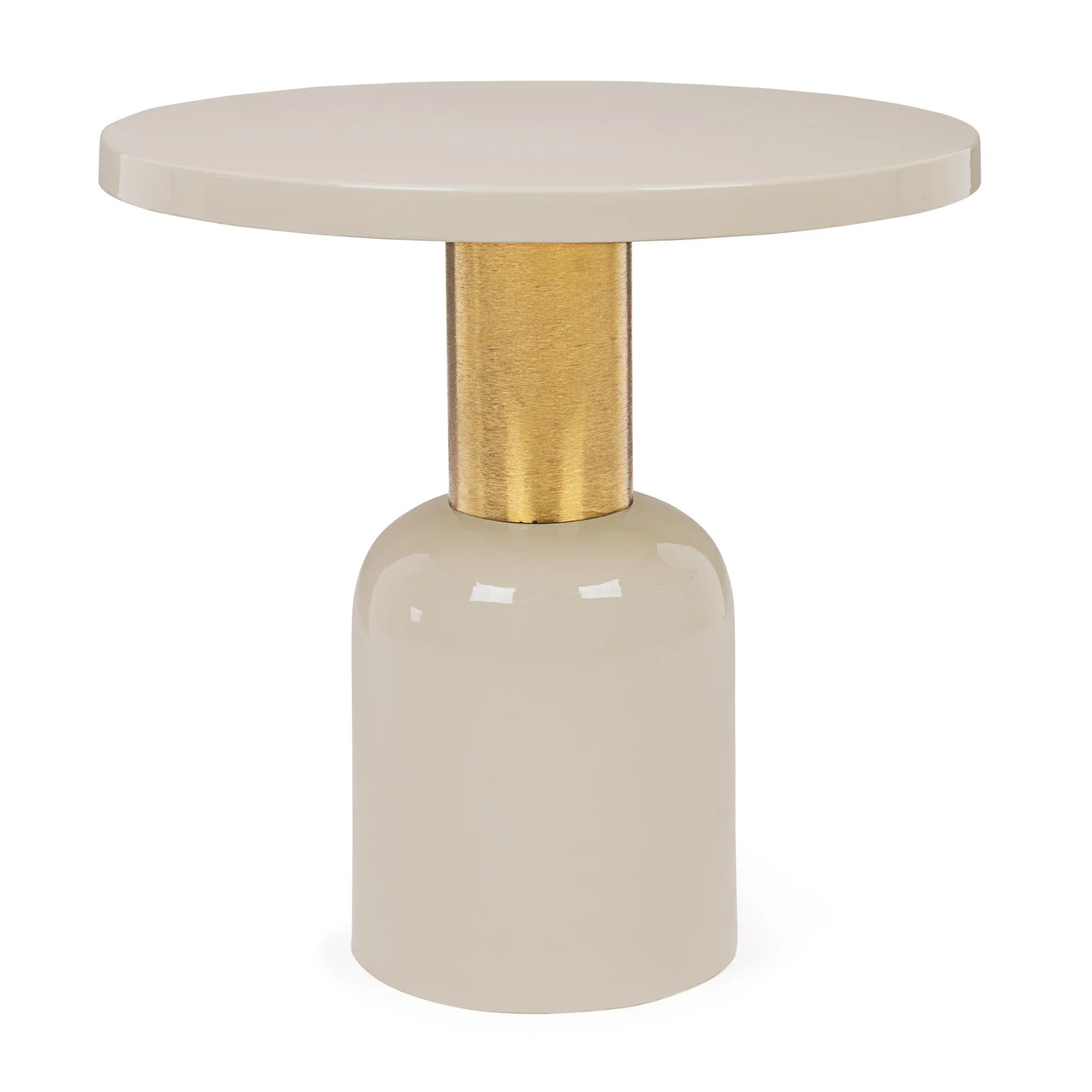 Beistelltisch 50.5x50.5 Nalima Cremefarben