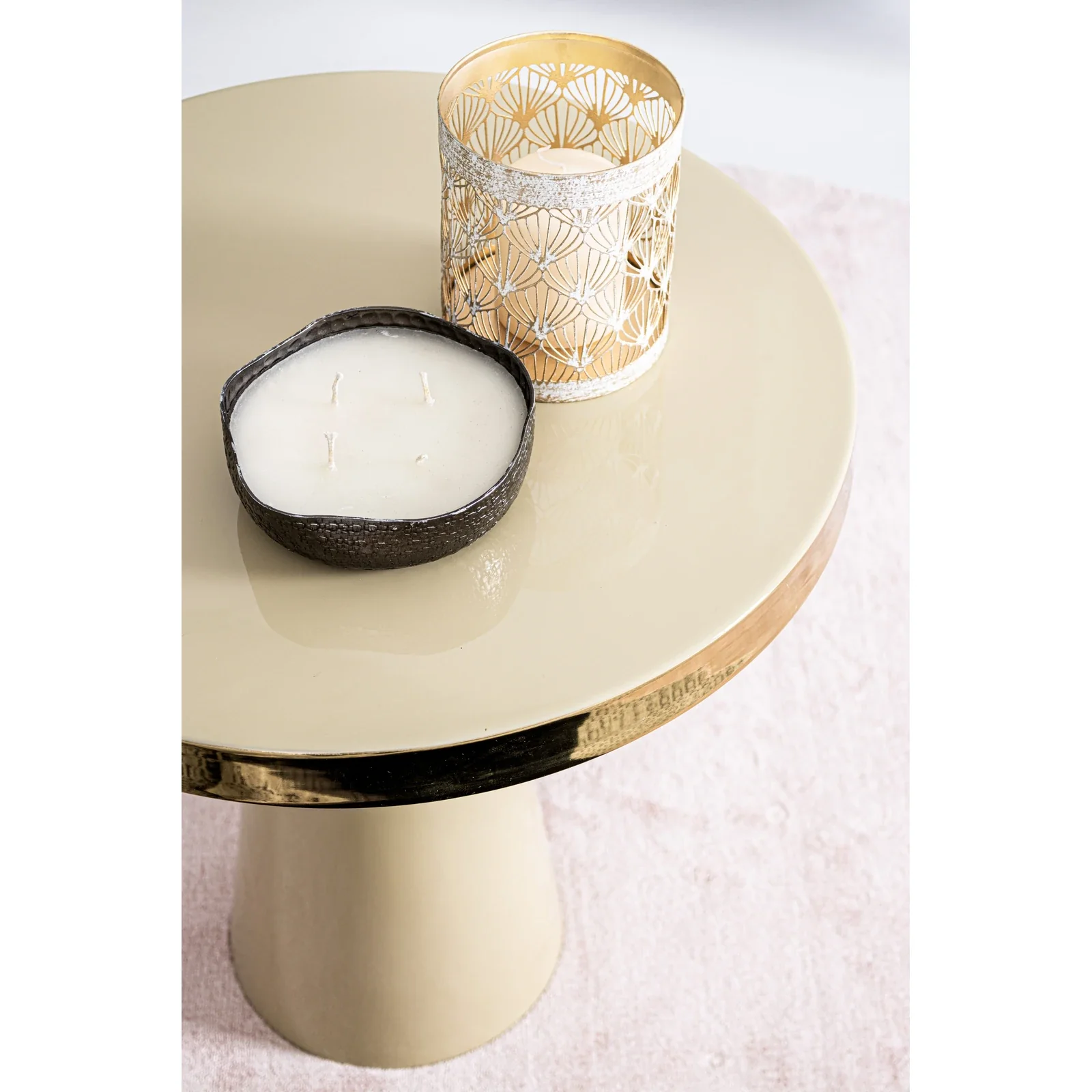Beistelltisch 45.5x45.5 Nandika Ivory - Image 2