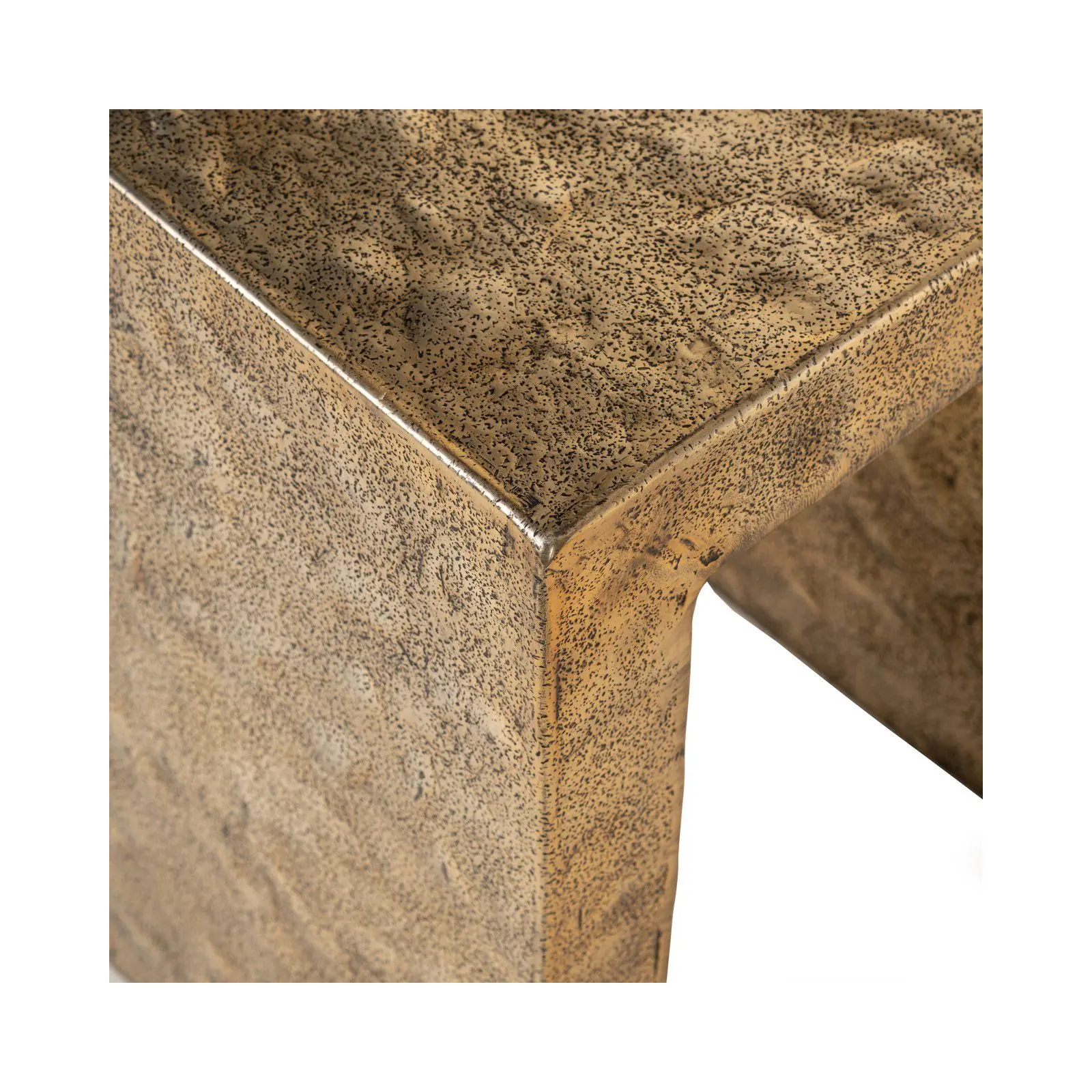 Beistelltisch Novan in gold, 40,5x29x50,5 cm - Image 5