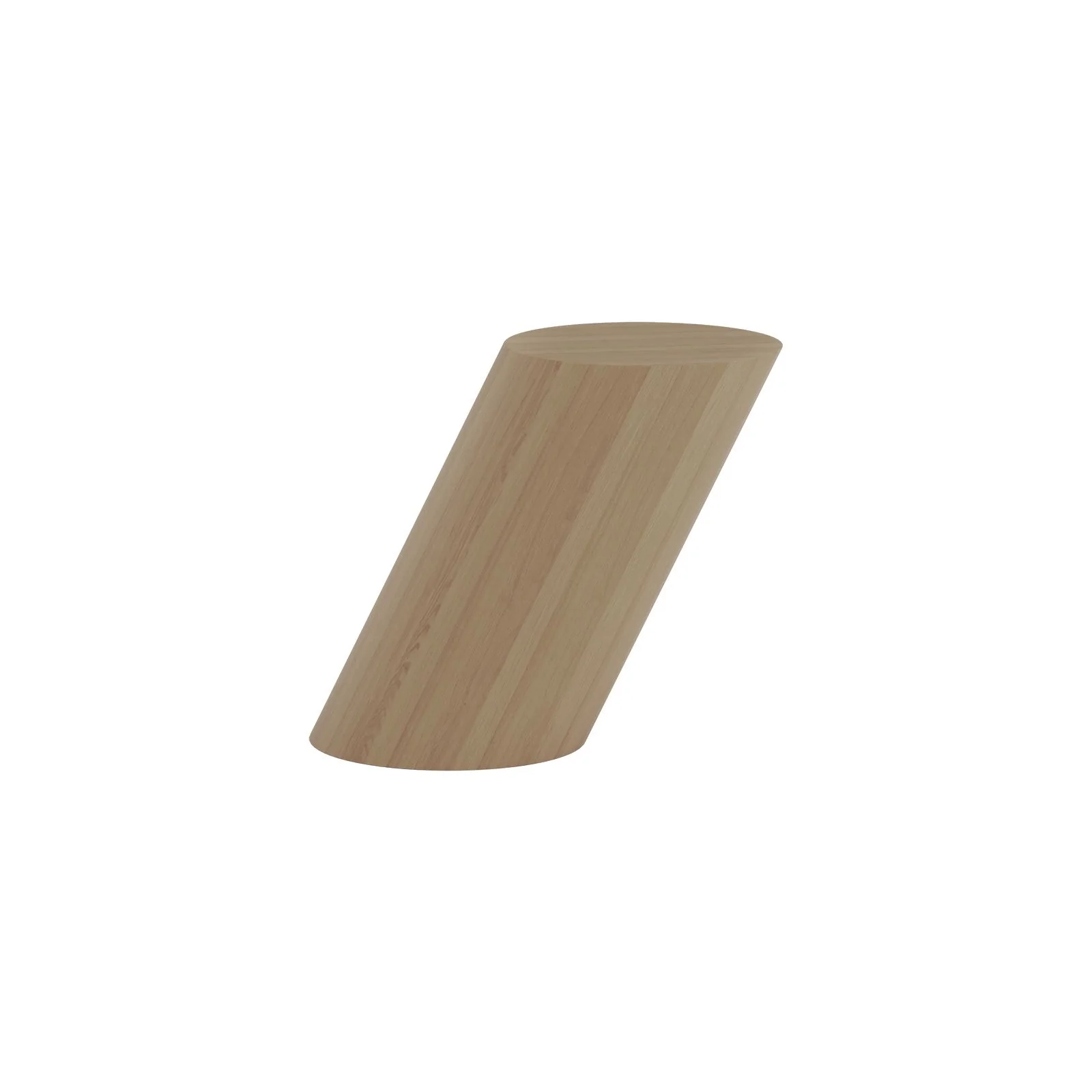 Beistelltisch Tilt aus Beton oder Eichenfurnier, 60×35×50 cm - Image 11