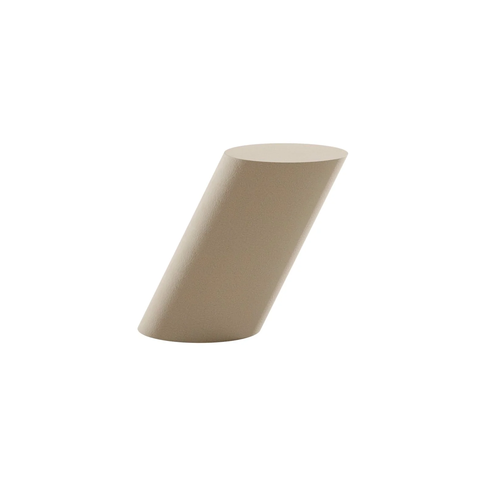 Beistelltisch Tilt aus Beton oder Eichenfurnier, 60×35×50 cm - Image 4