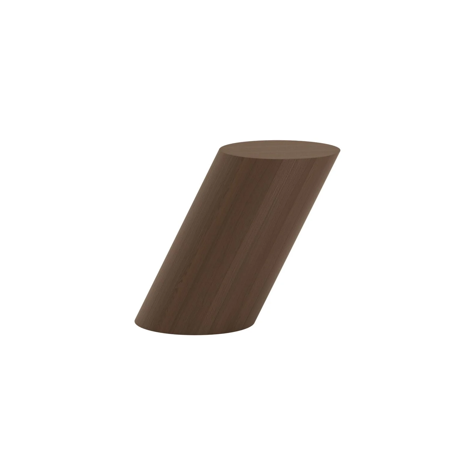 Beistelltisch Tilt aus Beton oder Eichenfurnier, 60×35×50 cm - Image 8