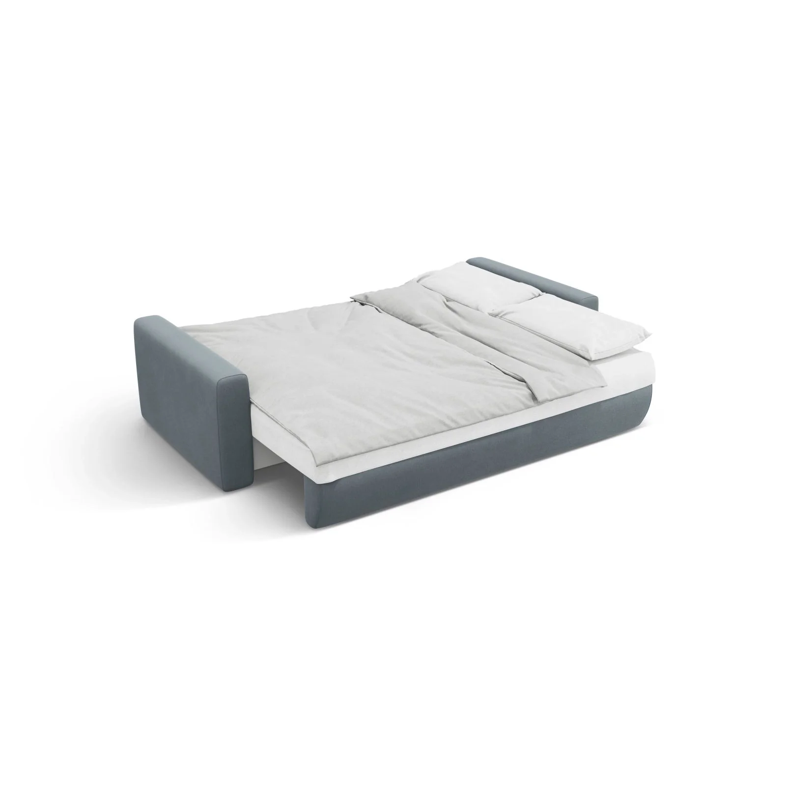 Belfast 3-Sitzer Ecksofa mit Schlaffunktion, ausklappbar, aus Samt oder Strukturstoff, 240x149 cm - Image 101