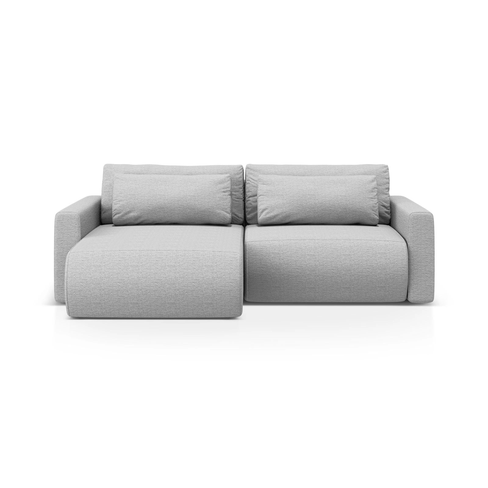Belfast 3-Sitzer Ecksofa mit Schlaffunktion, ausklappbar, aus Samt oder Strukturstoff, 240x149 cm - Image 46