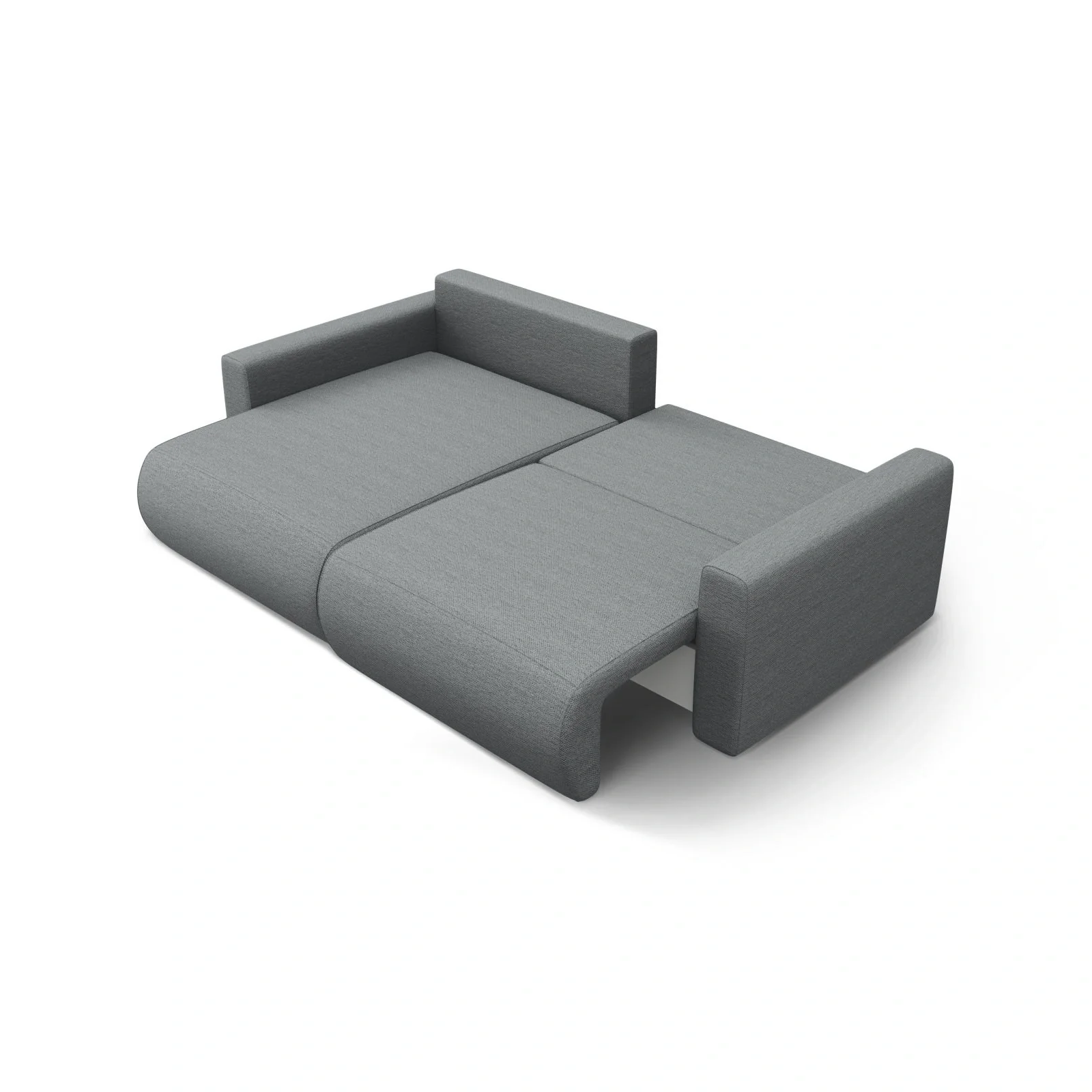 Belfast 3-Sitzer Ecksofa mit Schlaffunktion, ausklappbar, aus Samt oder Strukturstoff, 240x149 cm - Image 60