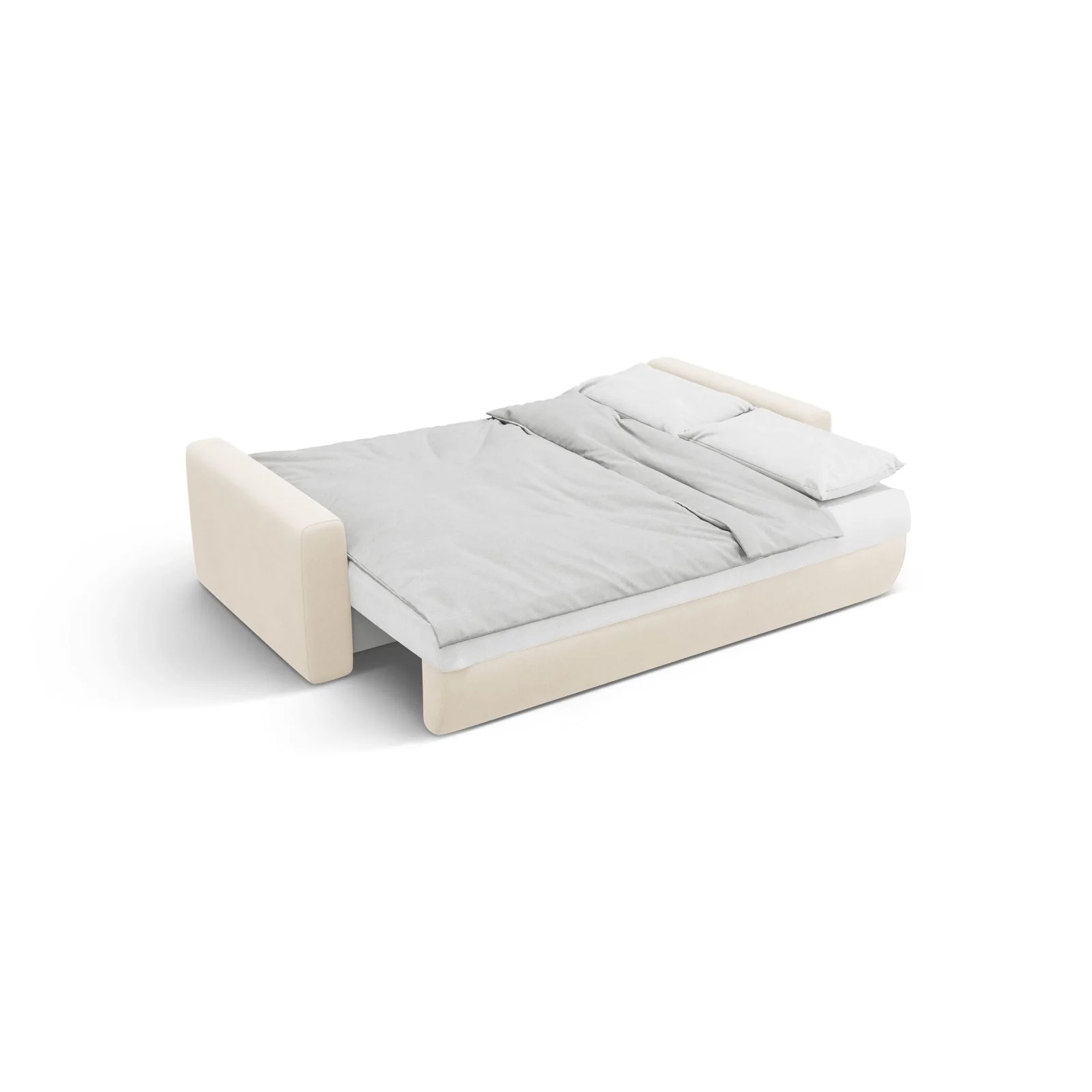 Belfast 3-Sitzer Ecksofa mit Schlaffunktion, ausklappbar, aus Samt oder Strukturstoff, 240x149 cm - Image 71