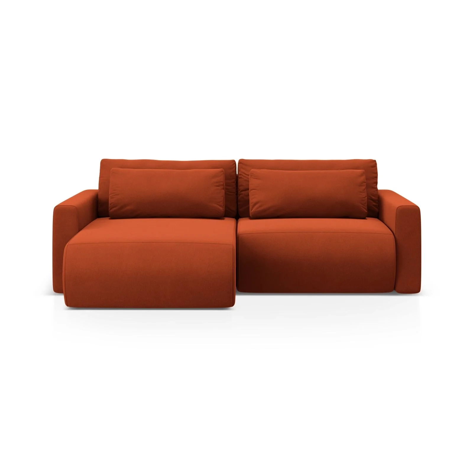 Belfast 3-Sitzer Ecksofa mit Schlaffunktion, ausklappbar, aus Samt oder Strukturstoff, 240x149 cm - Image 84