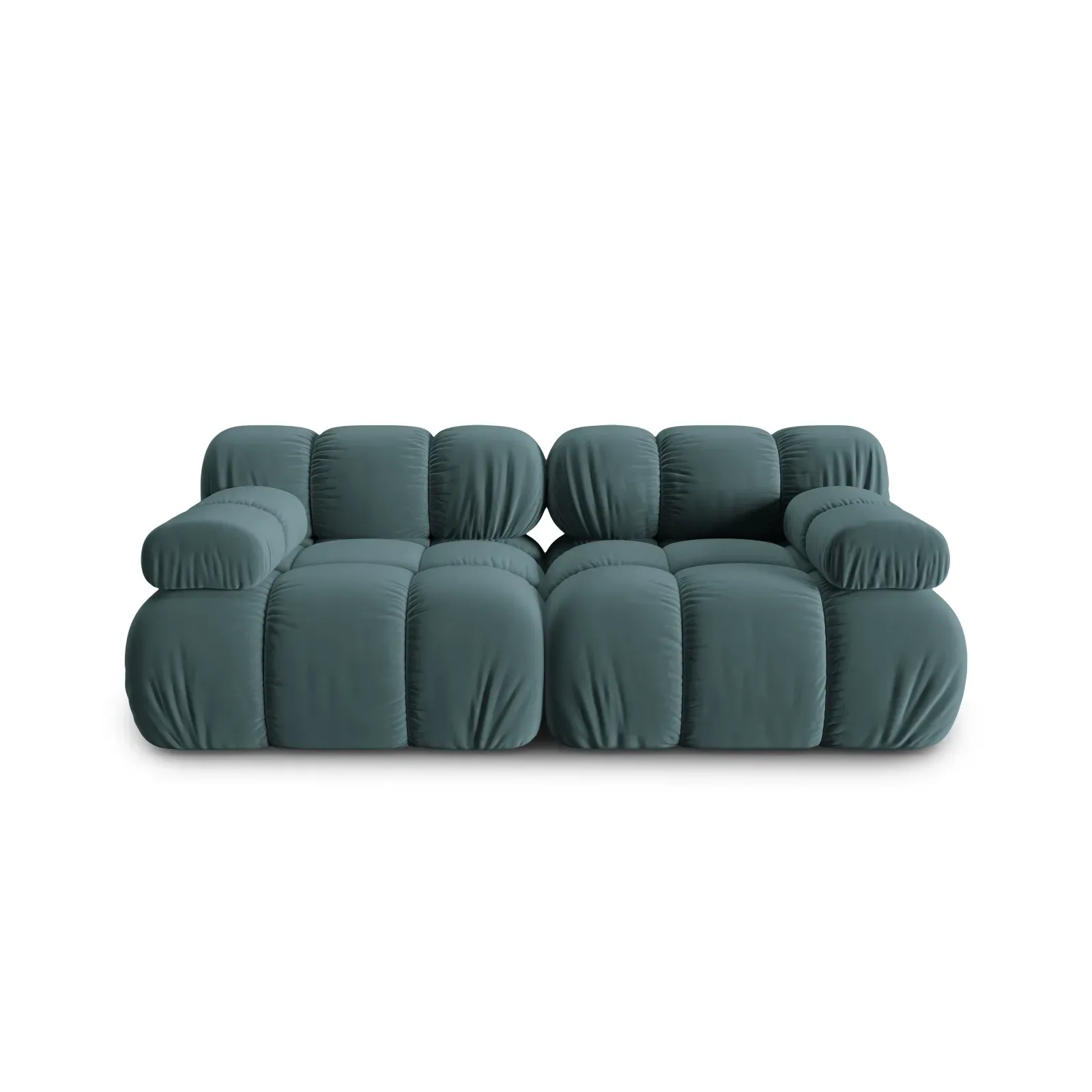 Bellis Modulares 2-Sitzer Sofa 188 cm mit Samtbezug oder 3D-Stoff - Image 25