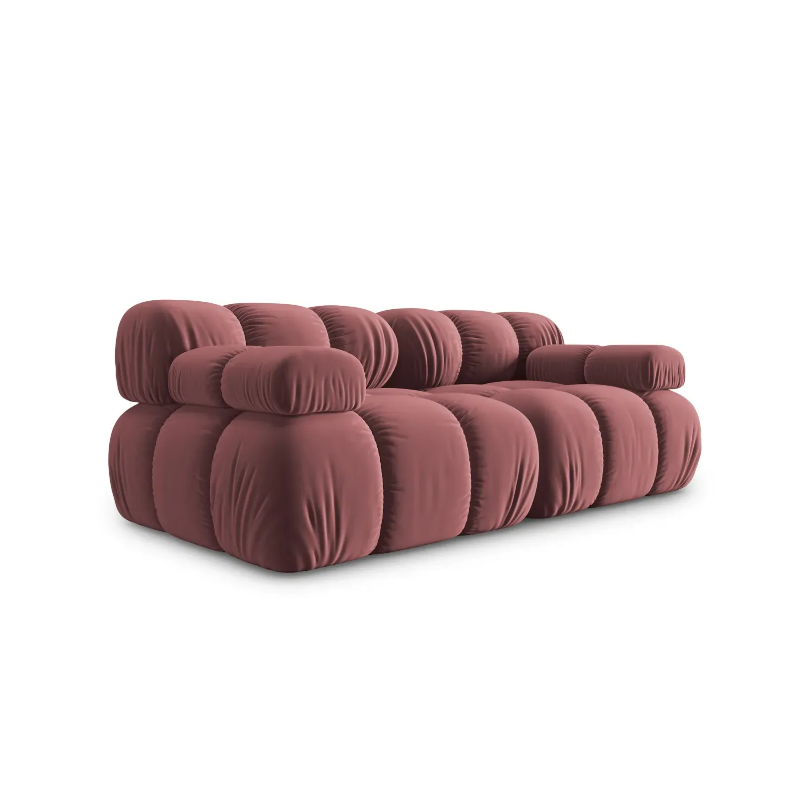 Bellis Modulares 2-Sitzer Sofa 188 cm mit Samtbezug oder 3D-Stoff - Image 3