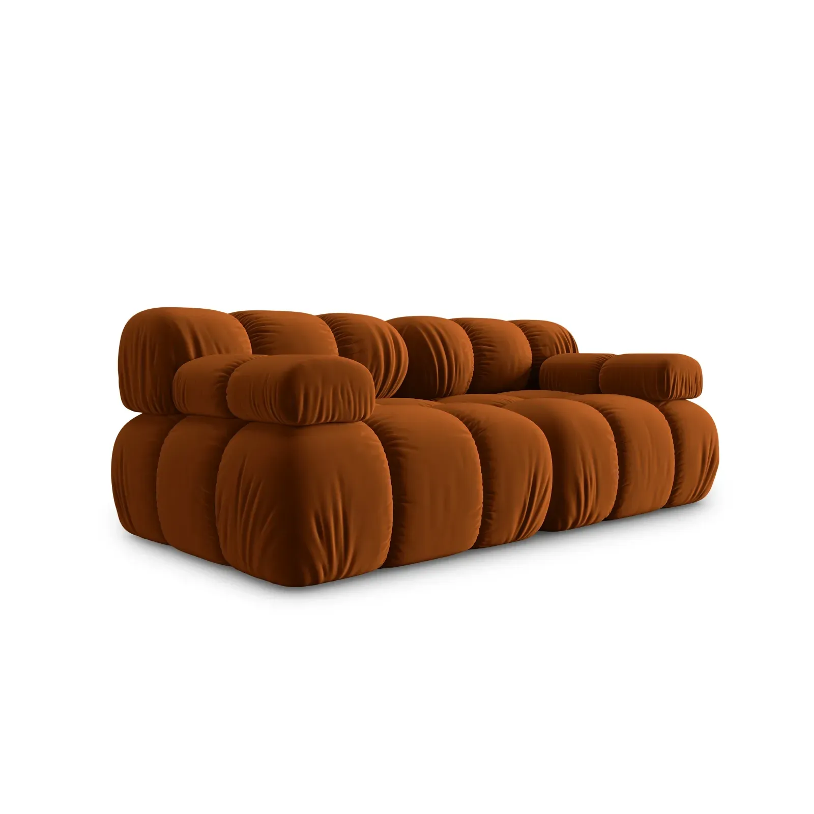 Bellis Modulares 2-Sitzer Sofa 188 cm mit Samtbezug oder 3D-Stoff - Image 51