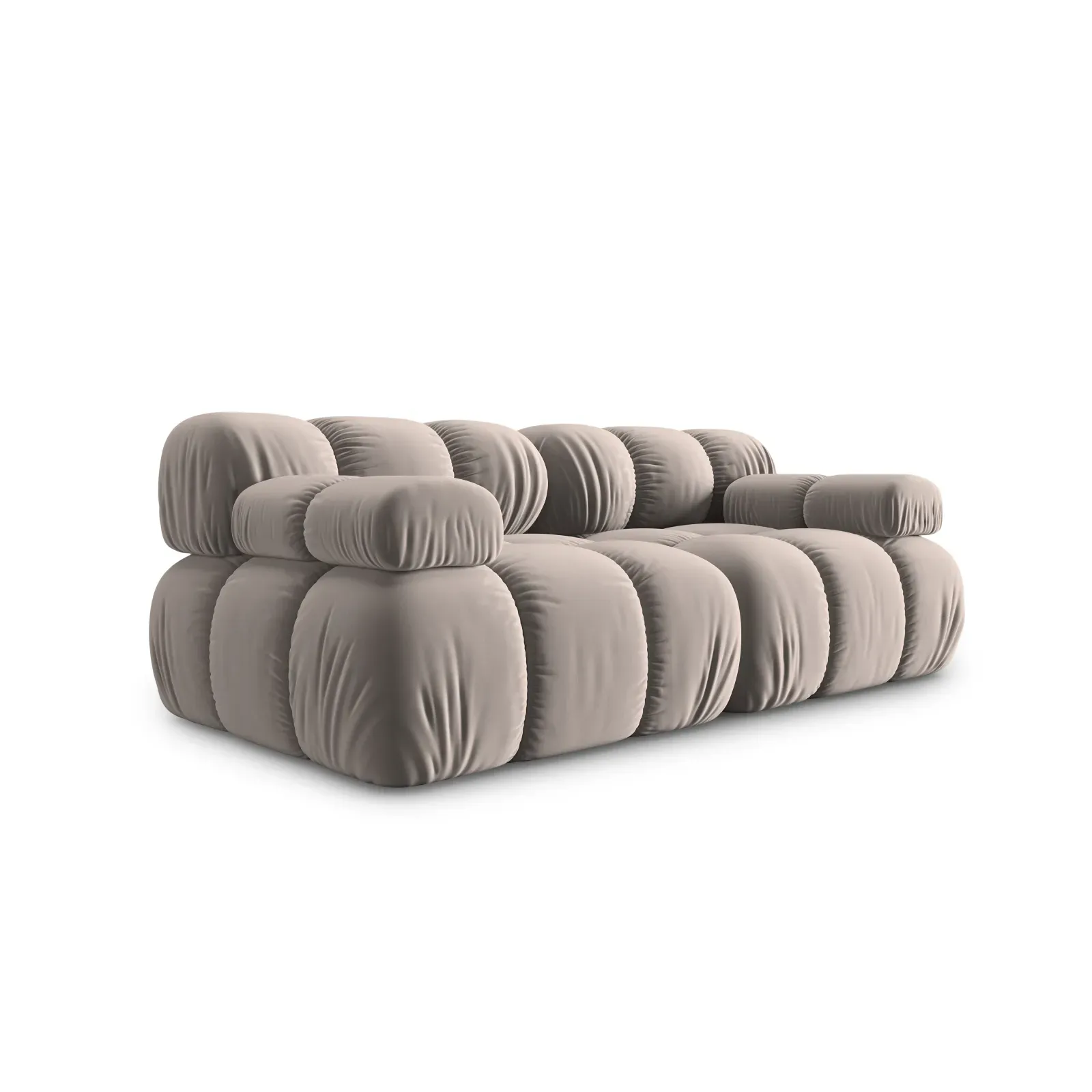 Bellis Modulares 2-Sitzer Sofa 188 cm mit Samtbezug oder 3D-Stoff - Image 59
