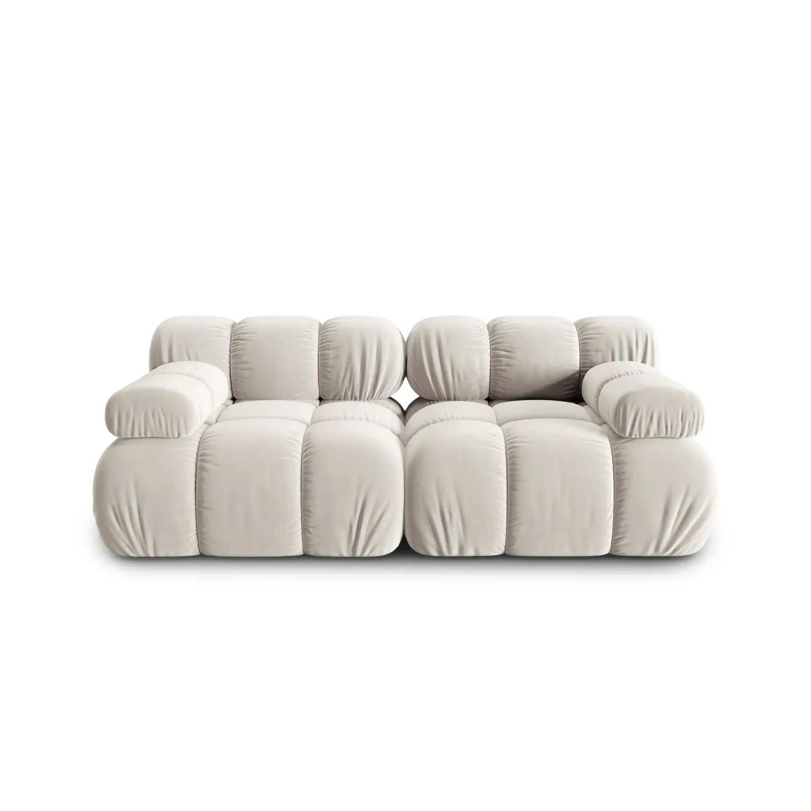 Bellis Modulares 2-Sitzer Sofa 188 cm mit Samtbezug oder 3D-Stoff - Image 65