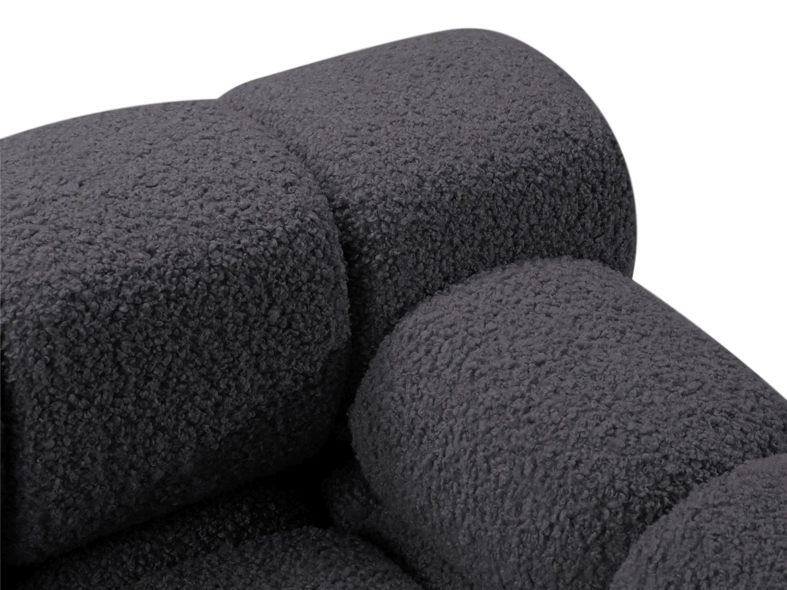 Bellis Modulares 3-Sitzer Sofa mit Pouf Links mit Boucle-Polsterung 282 cm - Image 25
