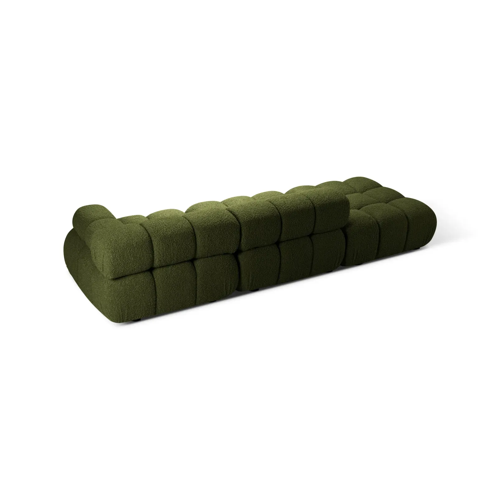 Bellis Modulares 3-Sitzer Sofa mit Pouf Links mit Boucle-Polsterung 282 cm - Image 31