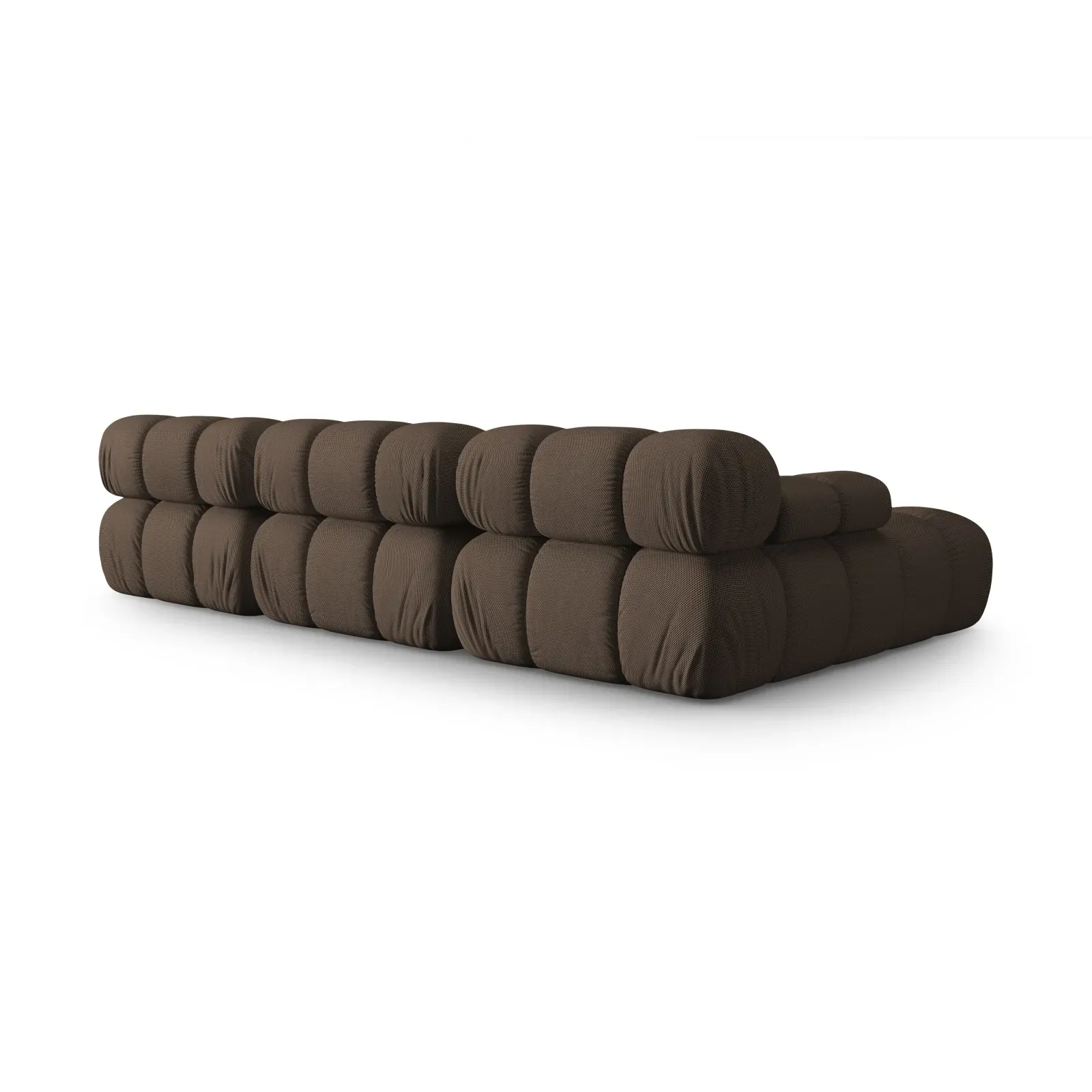 Bellis Modulares 4-Sitzer Sofa Chaise Longue Links mit Samtbezug oder 3D-Stoff, 282 cm - Image 11