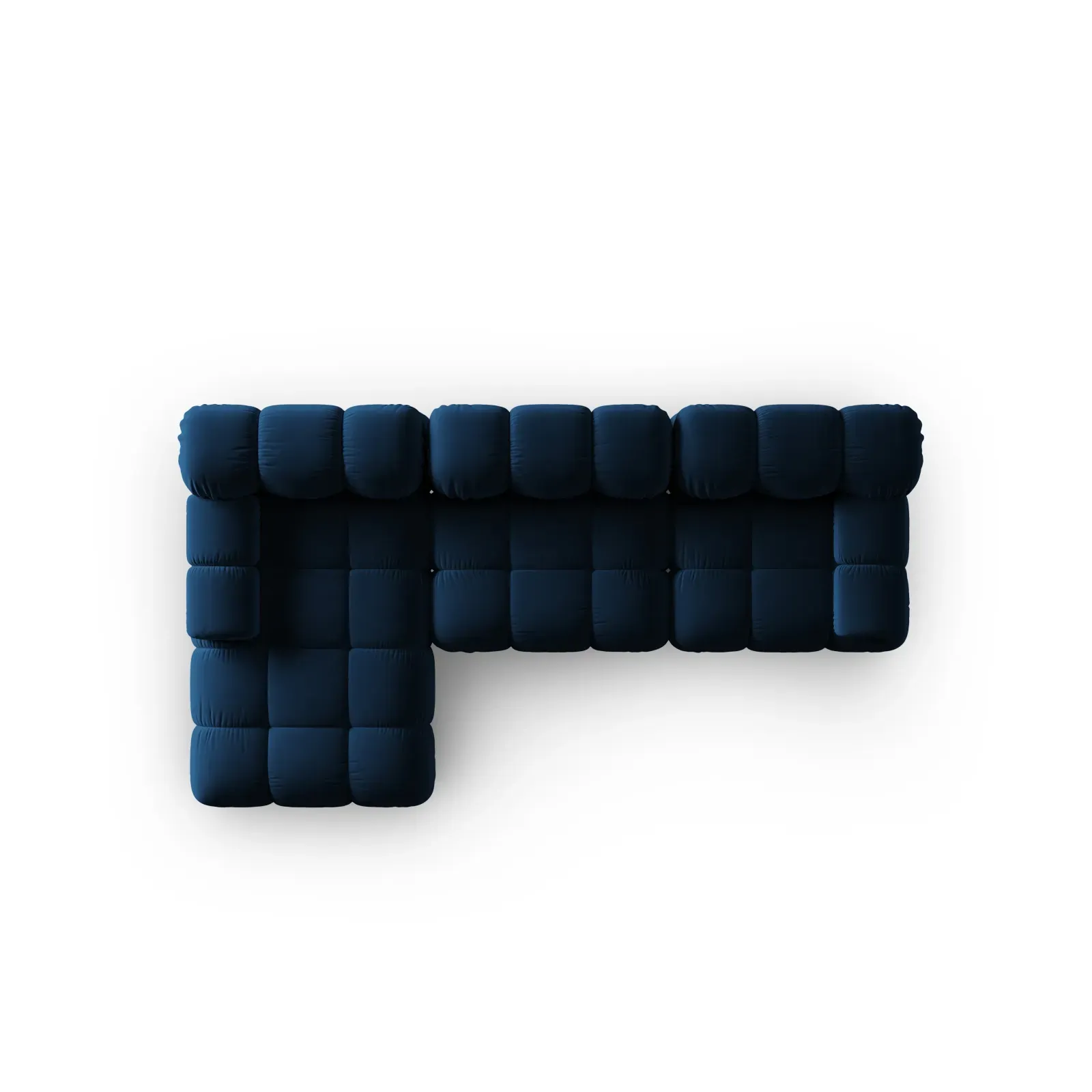 Bellis Modulares 4-Sitzer Sofa Chaise Longue Links mit Samtbezug oder 3D-Stoff, 282 cm - Image 143
