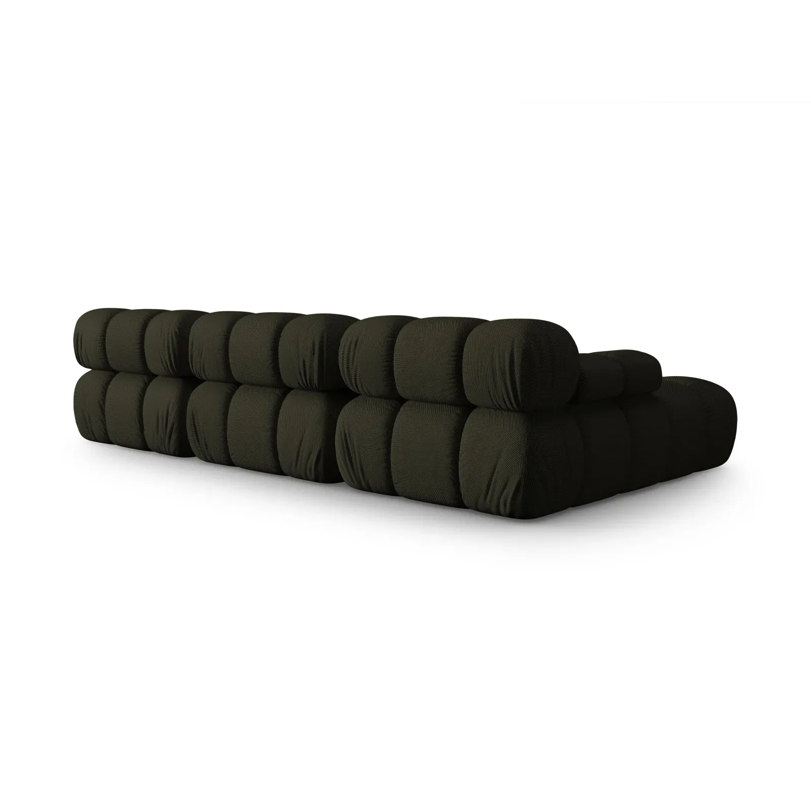 Bellis Modulares 4-Sitzer Sofa Chaise Longue Links mit Samtbezug oder 3D-Stoff, 282 cm - Image 25