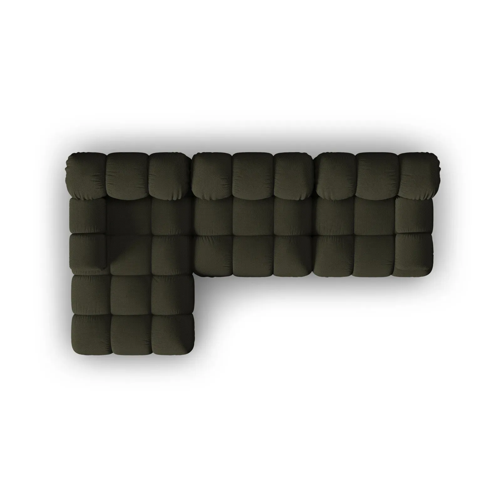 Bellis Modulares 4-Sitzer Sofa Chaise Longue Links mit Samtbezug oder 3D-Stoff, 282 cm - Image 26