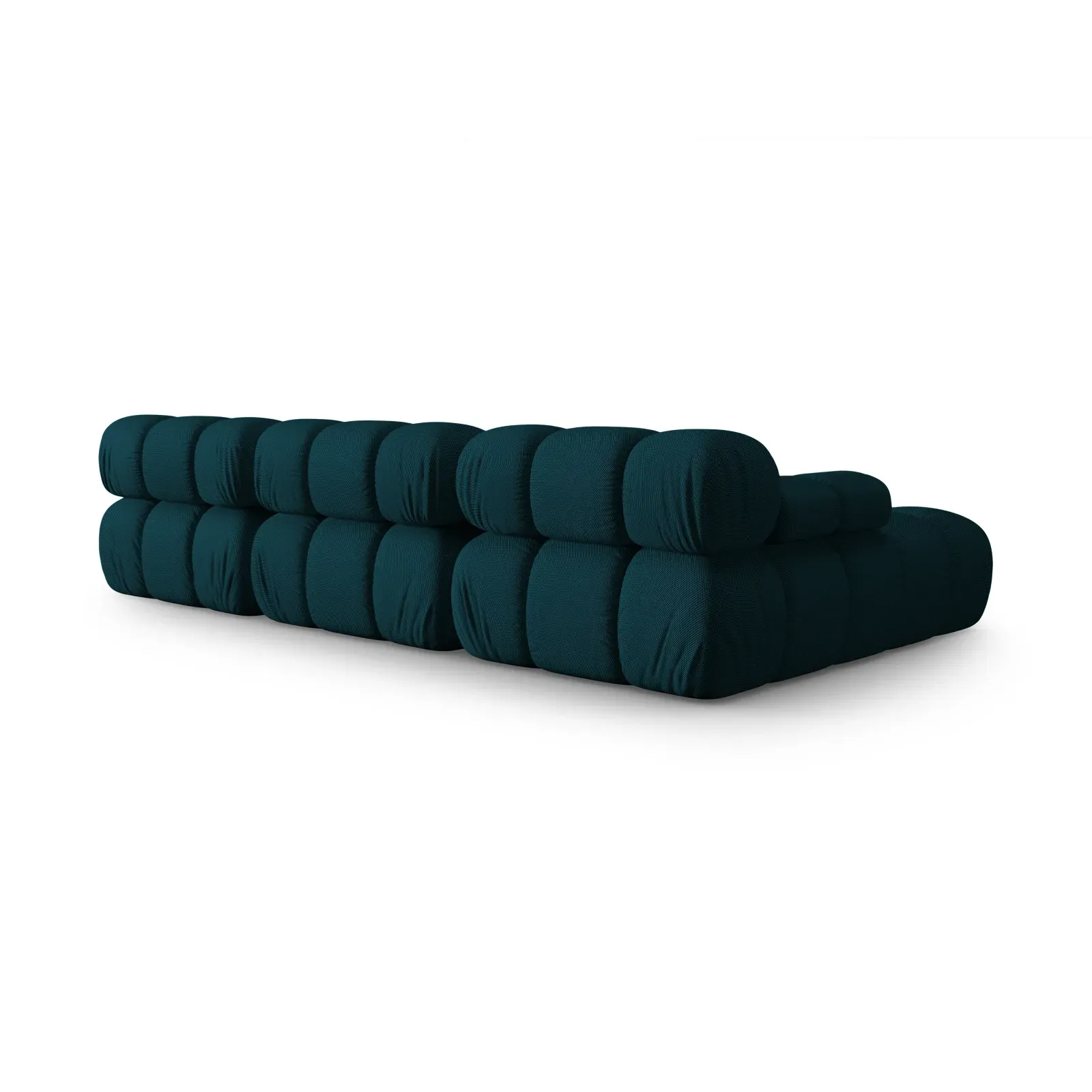 Bellis Modulares 4-Sitzer Sofa Chaise Longue Links mit Samtbezug oder 3D-Stoff, 282 cm - Image 32