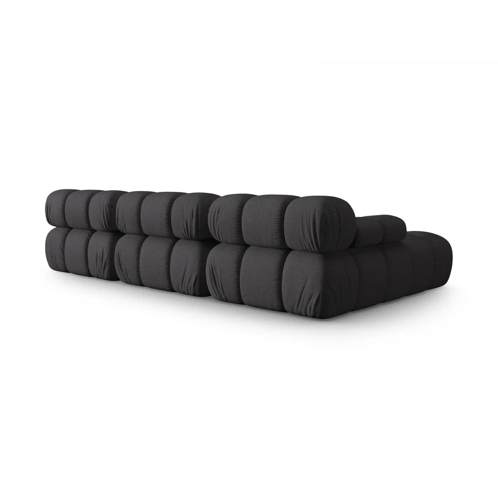 Bellis Modulares 4-Sitzer Sofa Chaise Longue Links mit Samtbezug oder 3D-Stoff, 282 cm - Image 39