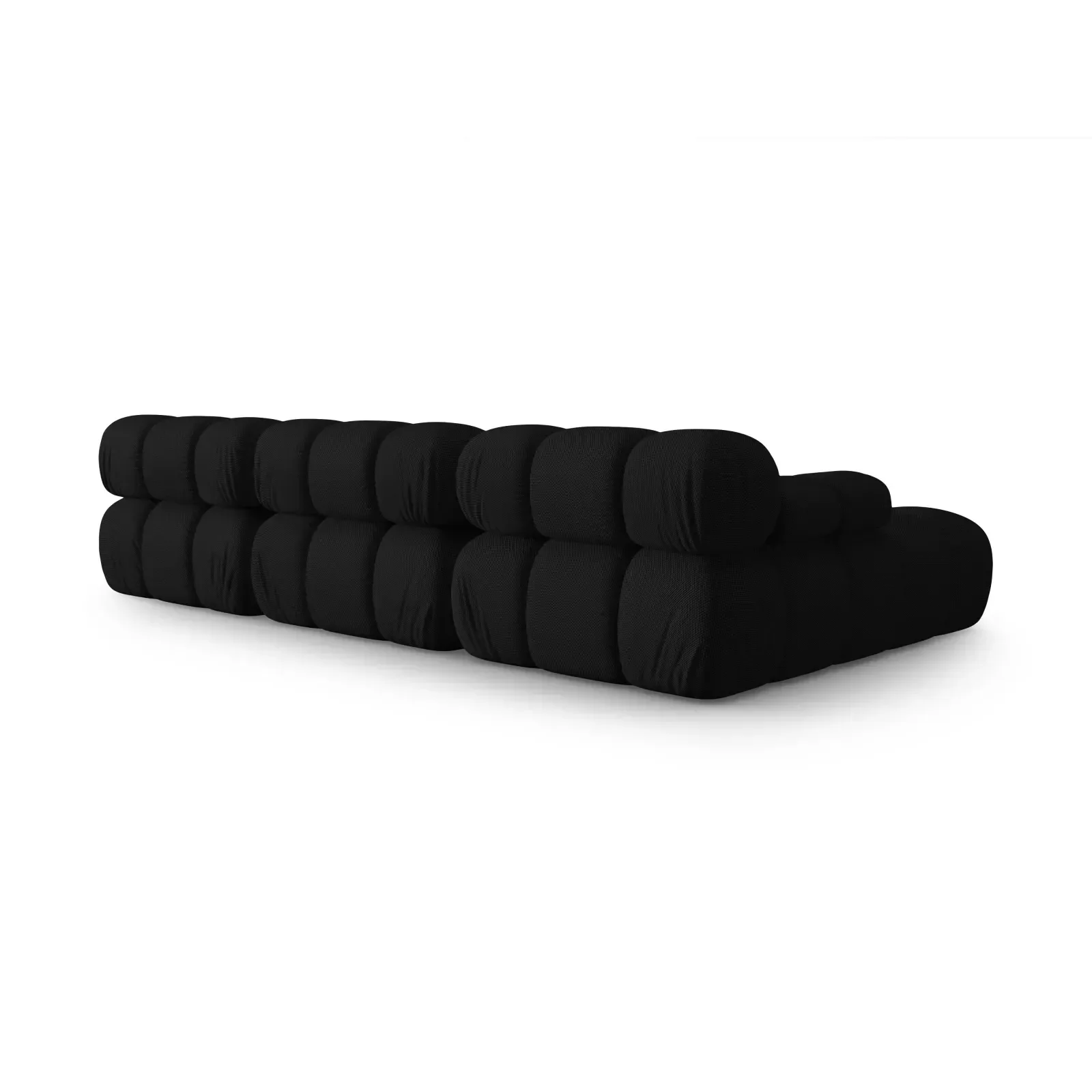 Bellis Modulares 4-Sitzer Sofa Chaise Longue Links mit Samtbezug oder 3D-Stoff, 282 cm - Image 46