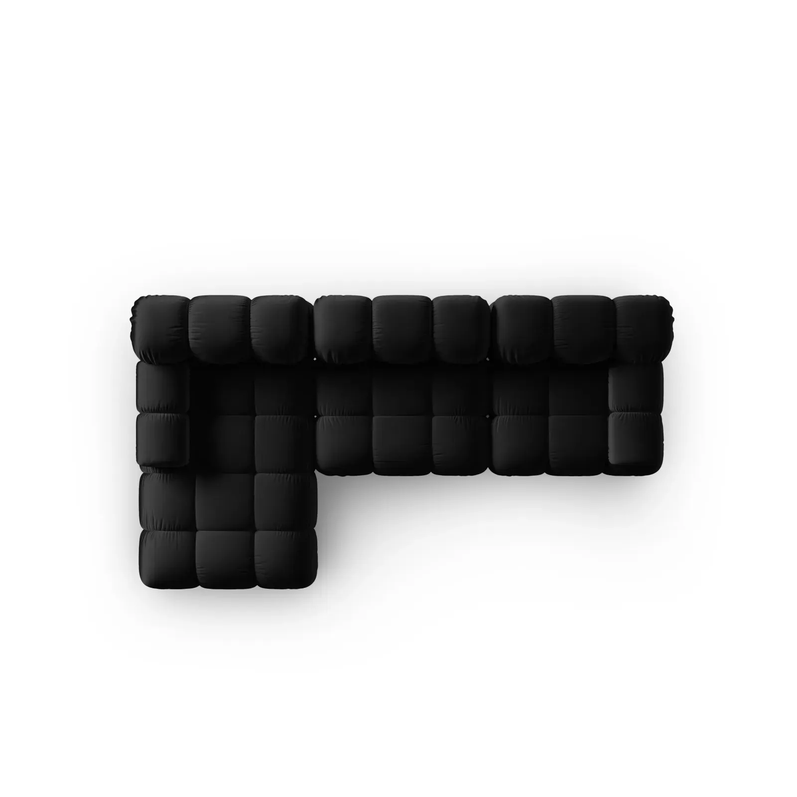 Bellis Modulares 4-Sitzer Sofa Chaise Longue Links mit Samtbezug oder 3D-Stoff, 282 cm - Image 64