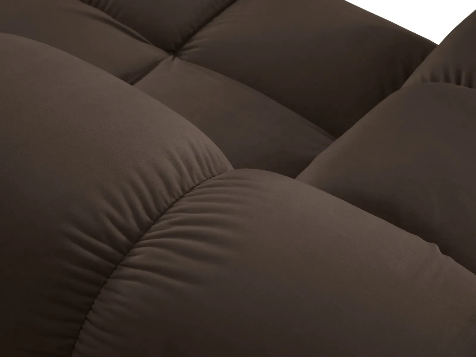 Bellis Modulares 4-Sitzer Sofa Chaise Longue Links mit Samtbezug oder 3D-Stoff, 282 cm - Image 74
