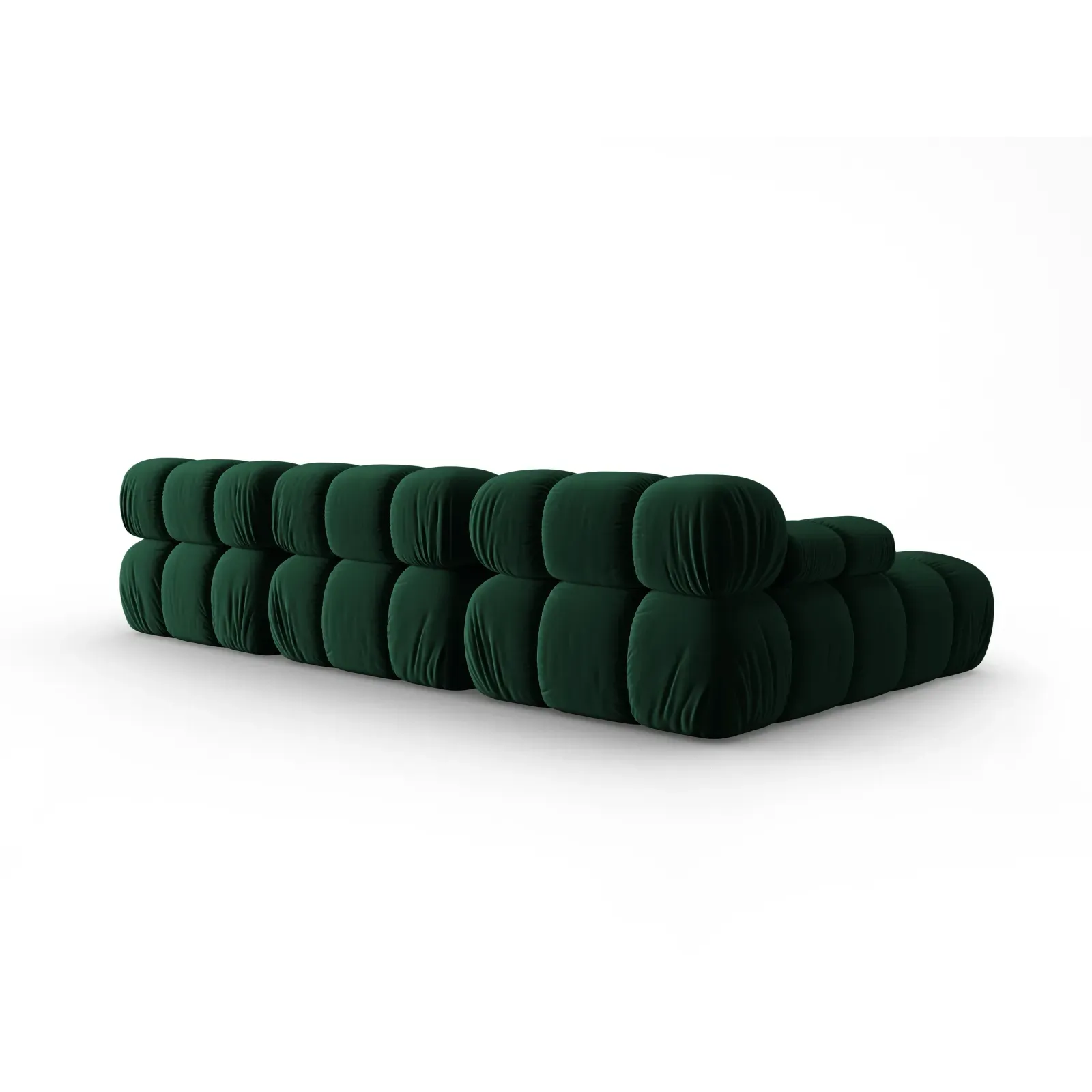 Bellis Modulares 4-Sitzer Sofa Chaise Longue Links mit Samtbezug oder 3D-Stoff, 282 cm - Image 89