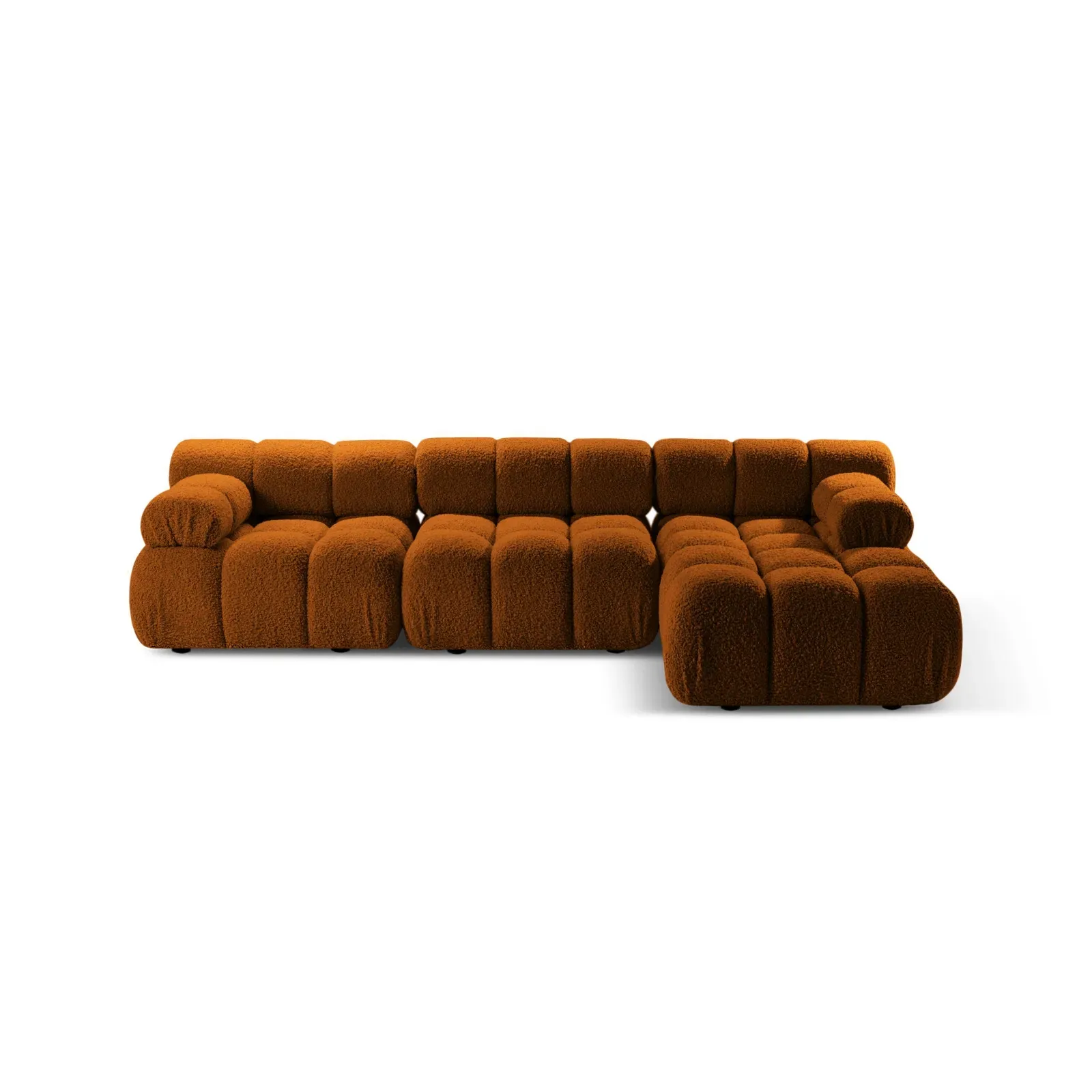 Bellis Modulares 4-Sitzer Sofa Chaise Longue Rechts 282 cm mit Boucle-Polsterung - Image 43