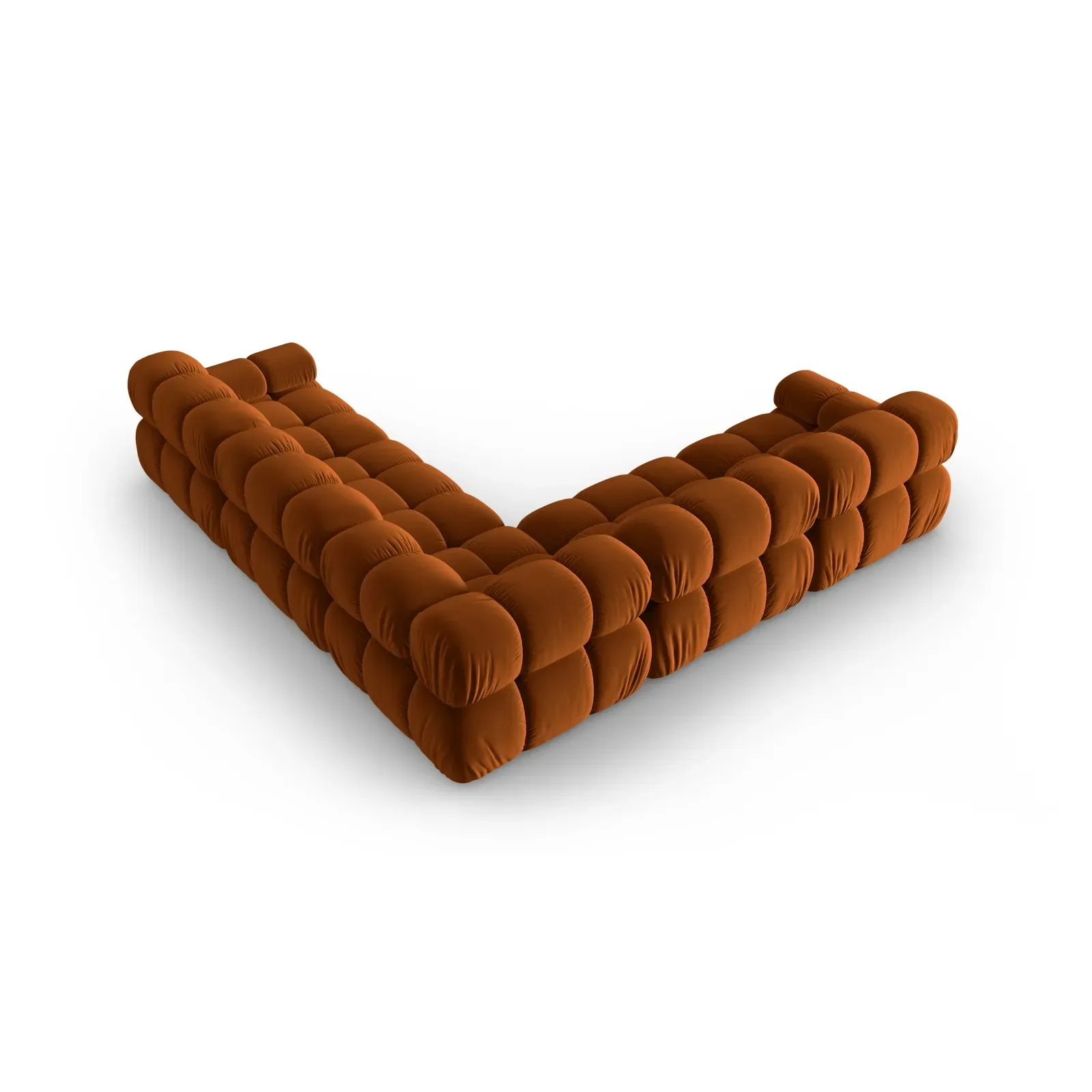 Bellis Modulares 5-Sitzer Ecksofa mit Samtbezug oder 3D-Stoff 282 cm - Image 101