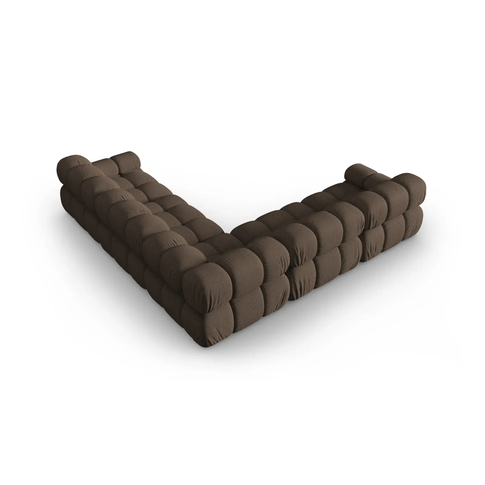Bellis Modulares 5-Sitzer Ecksofa mit Samtbezug oder 3D-Stoff 282 cm - Image 11