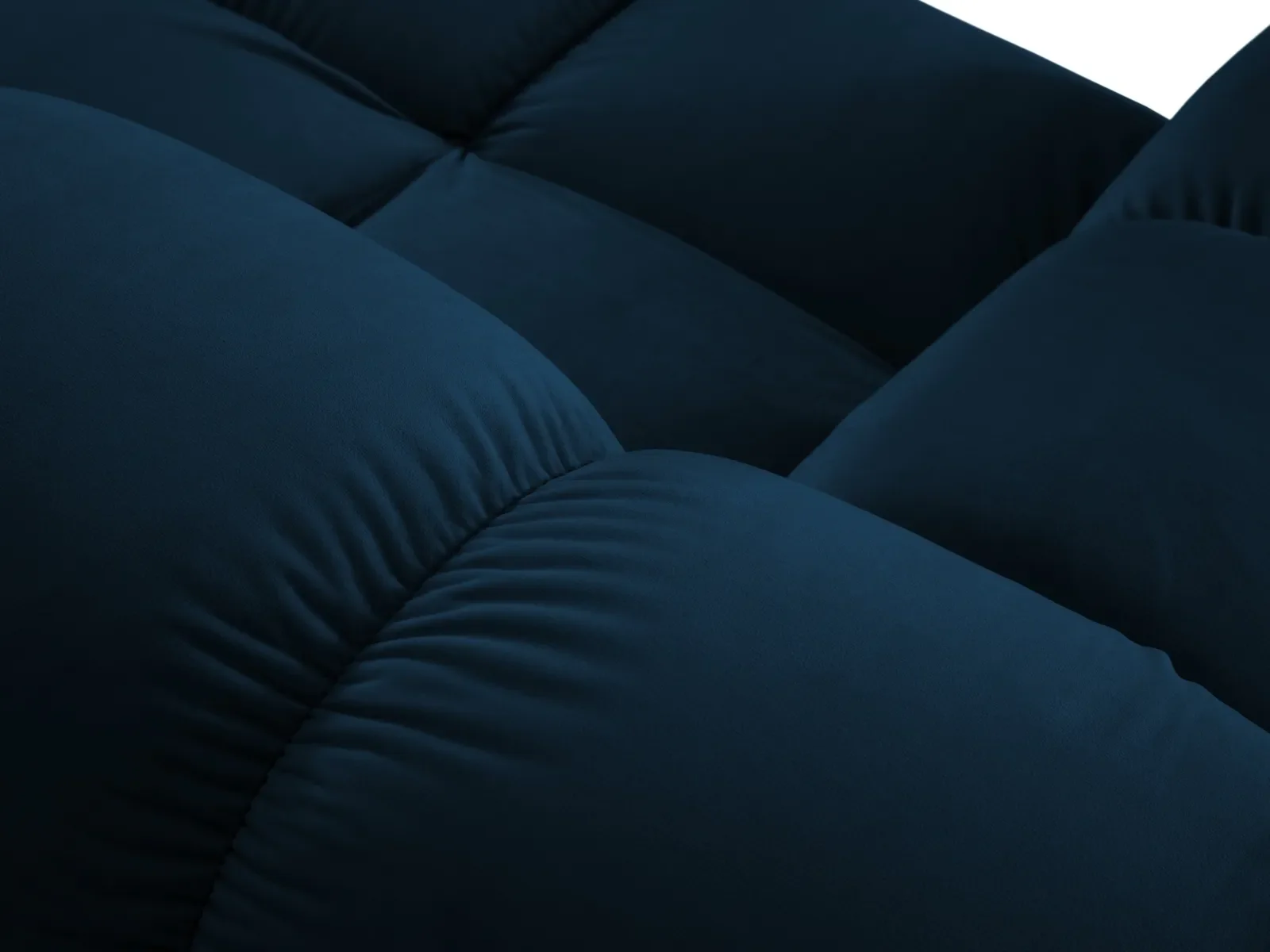 Bellis Modulares 5-Sitzer Ecksofa mit Samtbezug oder 3D-Stoff 282 cm - Image 136