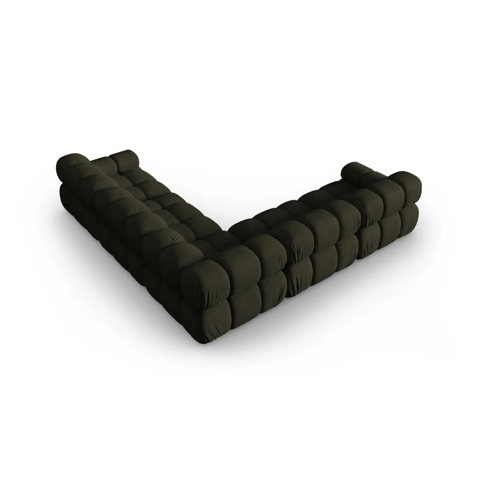 Bellis Modulares 5-Sitzer Ecksofa mit Samtbezug oder 3D-Stoff 282 cm - Image 25