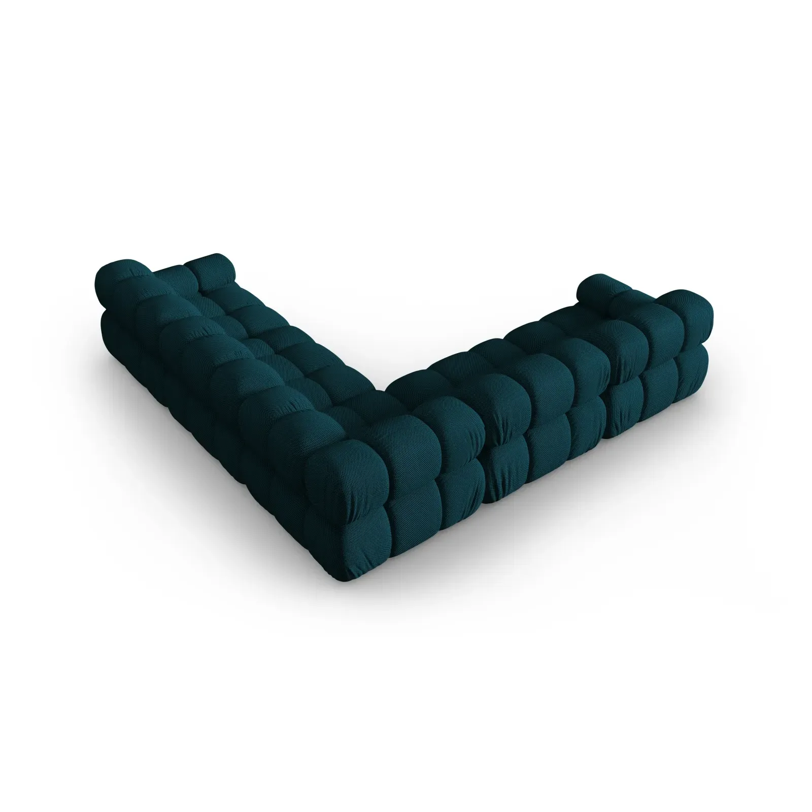 Bellis Modulares 5-Sitzer Ecksofa mit Samtbezug oder 3D-Stoff 282 cm - Image 32