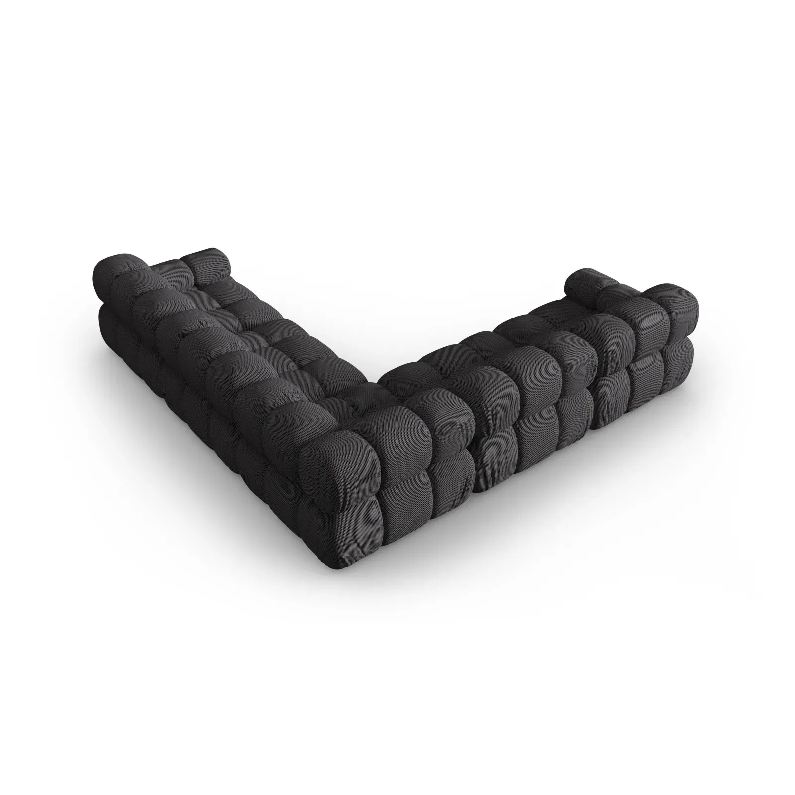 Bellis Modulares 5-Sitzer Ecksofa mit Samtbezug oder 3D-Stoff 282 cm - Image 39