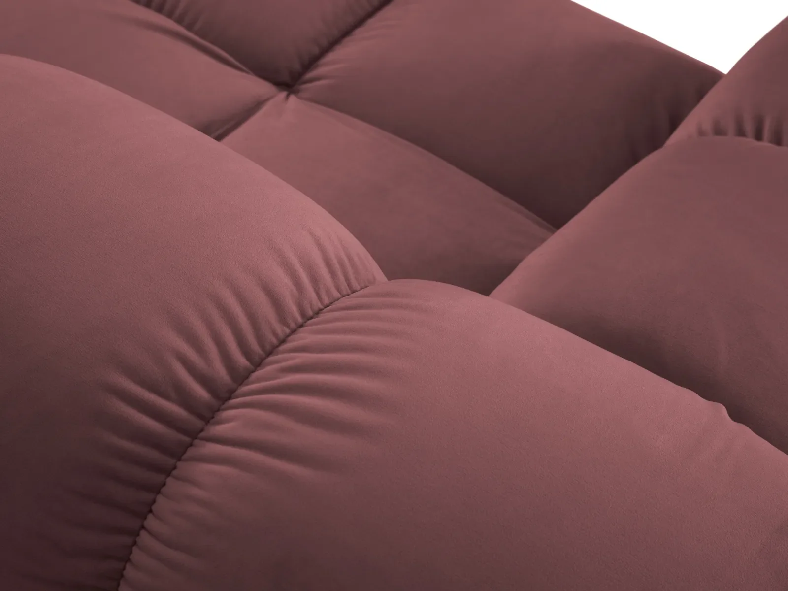Bellis Modulares 5-Sitzer Ecksofa mit Samtbezug oder 3D-Stoff 282 cm - Image 56