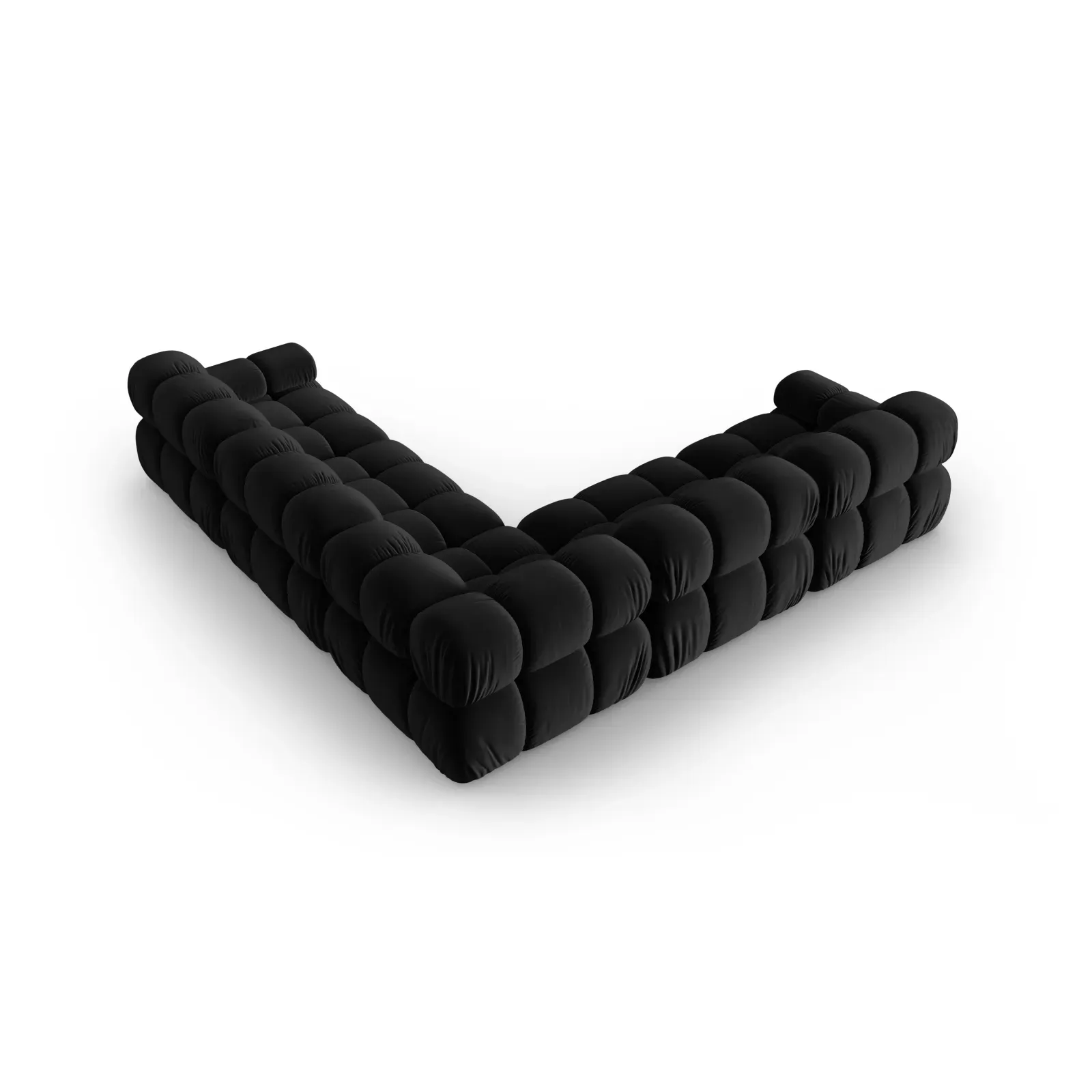 Bellis Modulares 5-Sitzer Ecksofa mit Samtbezug oder 3D-Stoff 282 cm - Image 61
