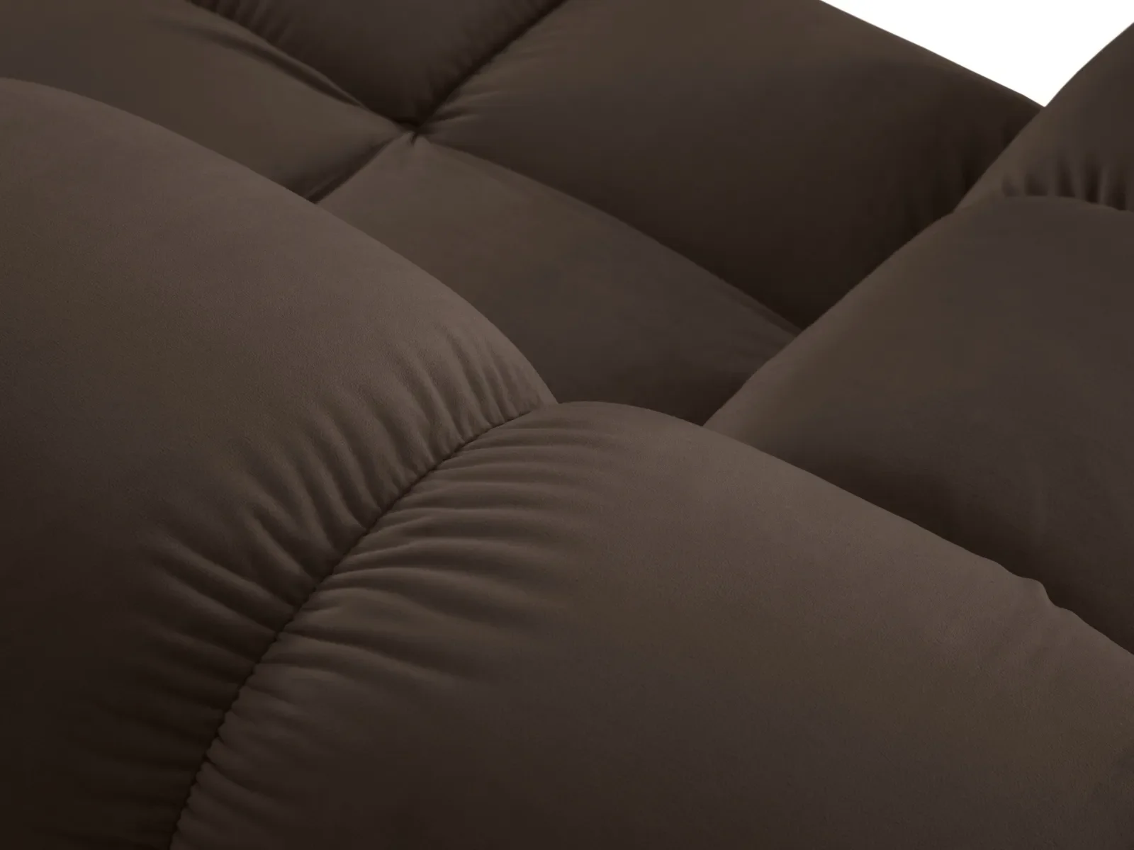 Bellis Modulares 5-Sitzer Ecksofa mit Samtbezug oder 3D-Stoff 282 cm - Image 72