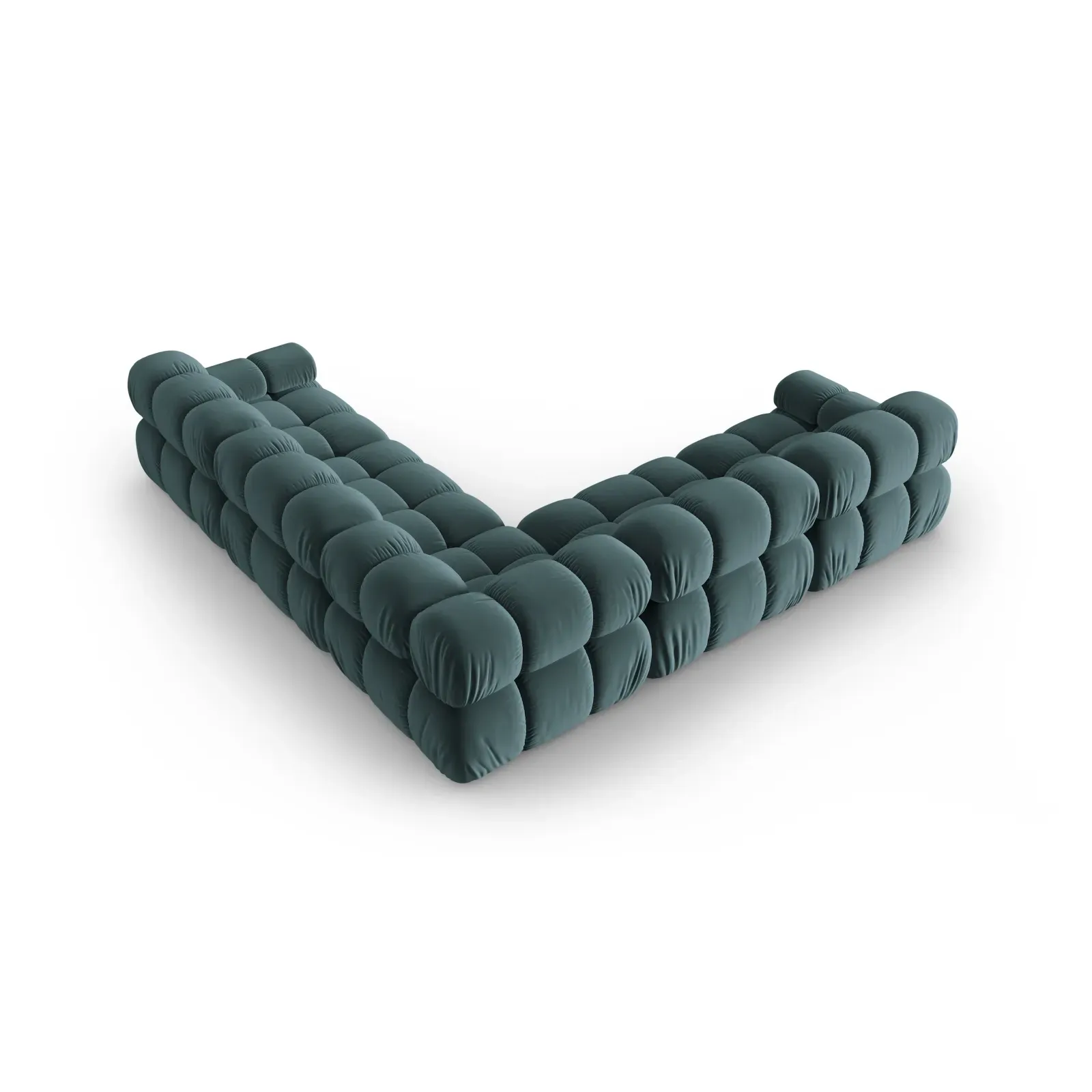 Bellis Modulares 5-Sitzer Ecksofa mit Samtbezug oder 3D-Stoff 282 cm - Image 77