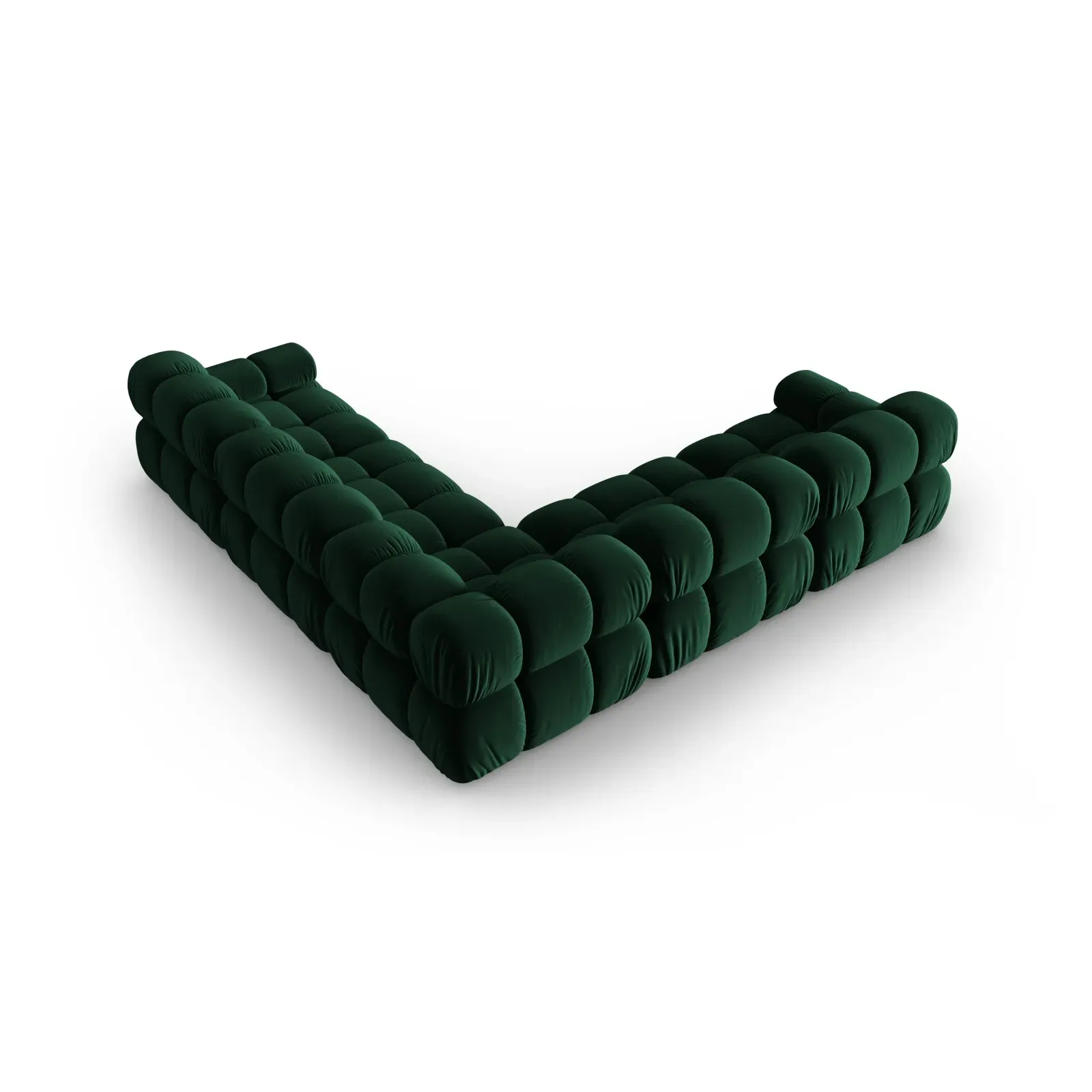 Bellis Modulares 5-Sitzer Ecksofa mit Samtbezug oder 3D-Stoff 282 cm - Image 85