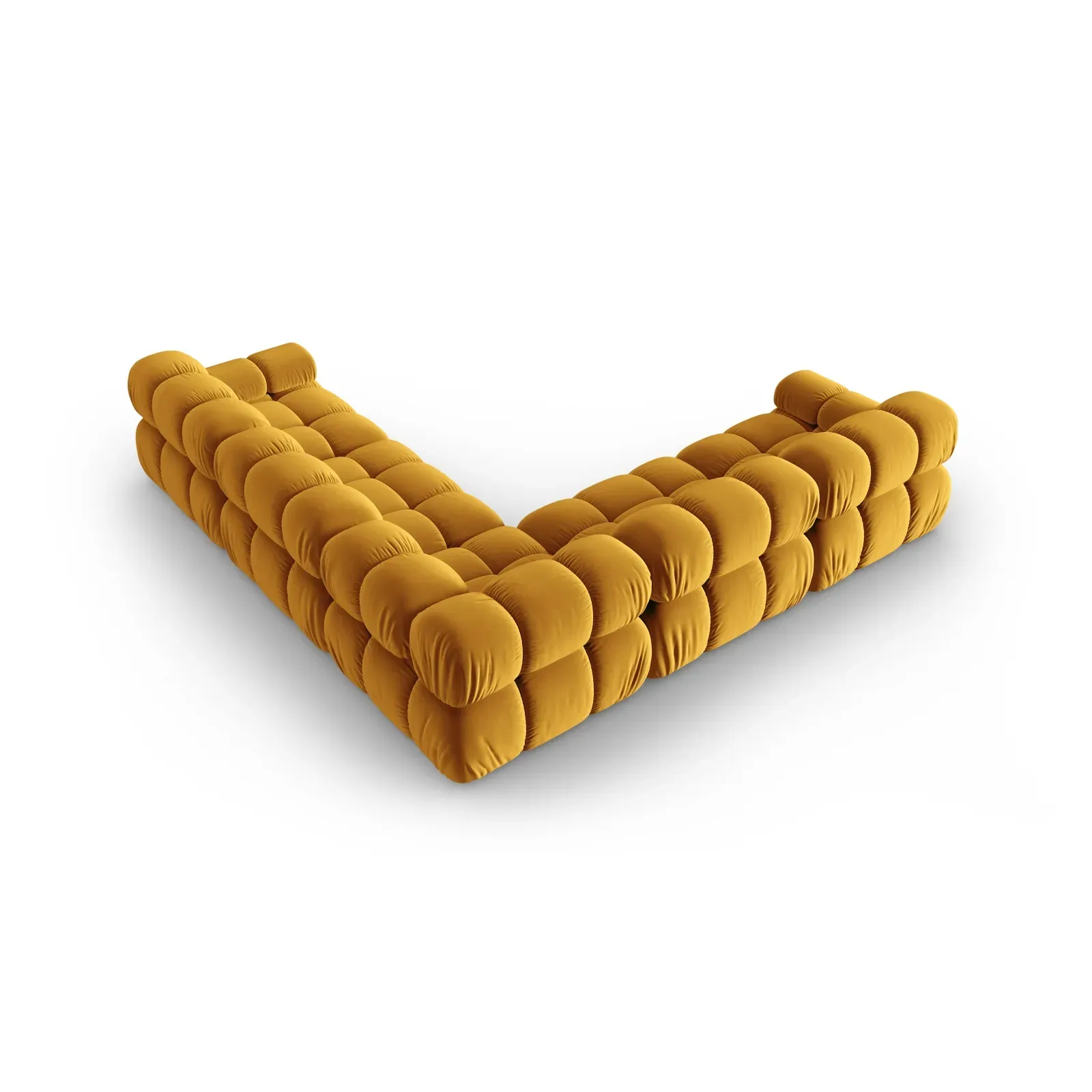 Bellis Modulares 5-Sitzer Ecksofa mit Samtbezug oder 3D-Stoff 282 cm - Image 93