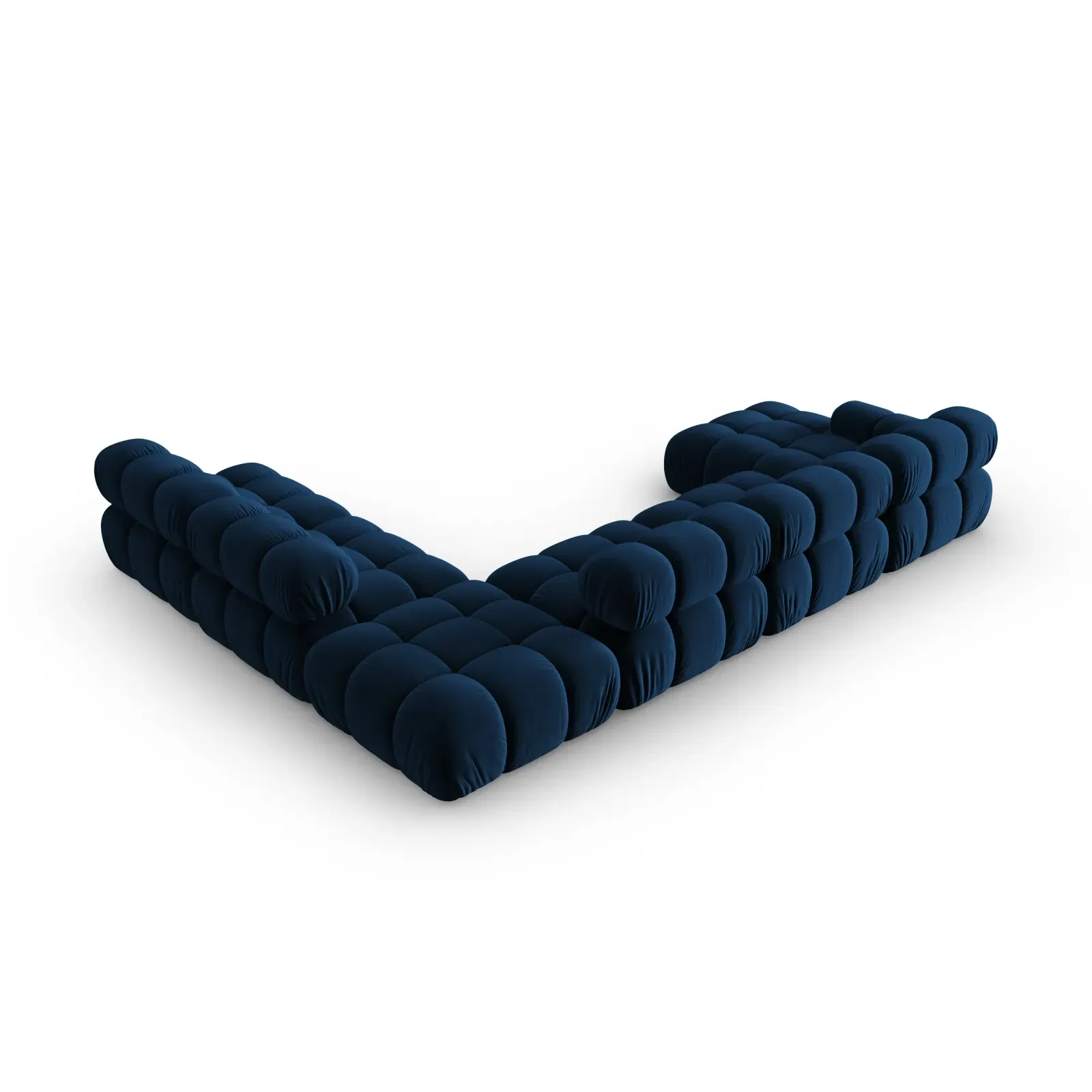 Bellis Modulares Sofa 6 Module Chaise Longue Rechts mit Samtbezug oder 3D-Stoff, 376x282 cm - Image 144