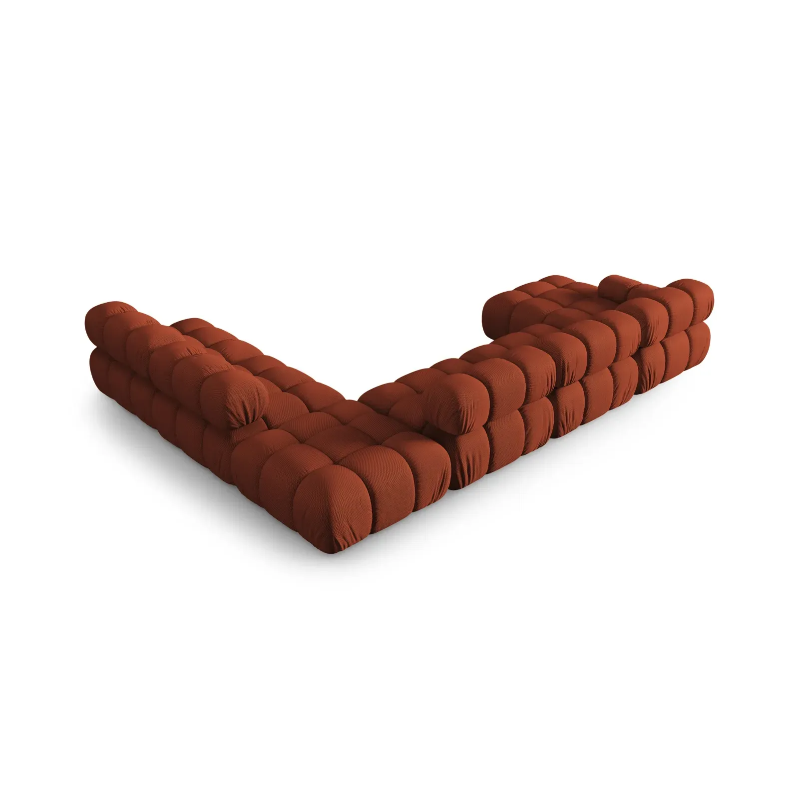 Bellis Modulares Sofa 6 Module Chaise Longue Rechts mit Samtbezug oder 3D-Stoff, 376x282 cm - Image 18
