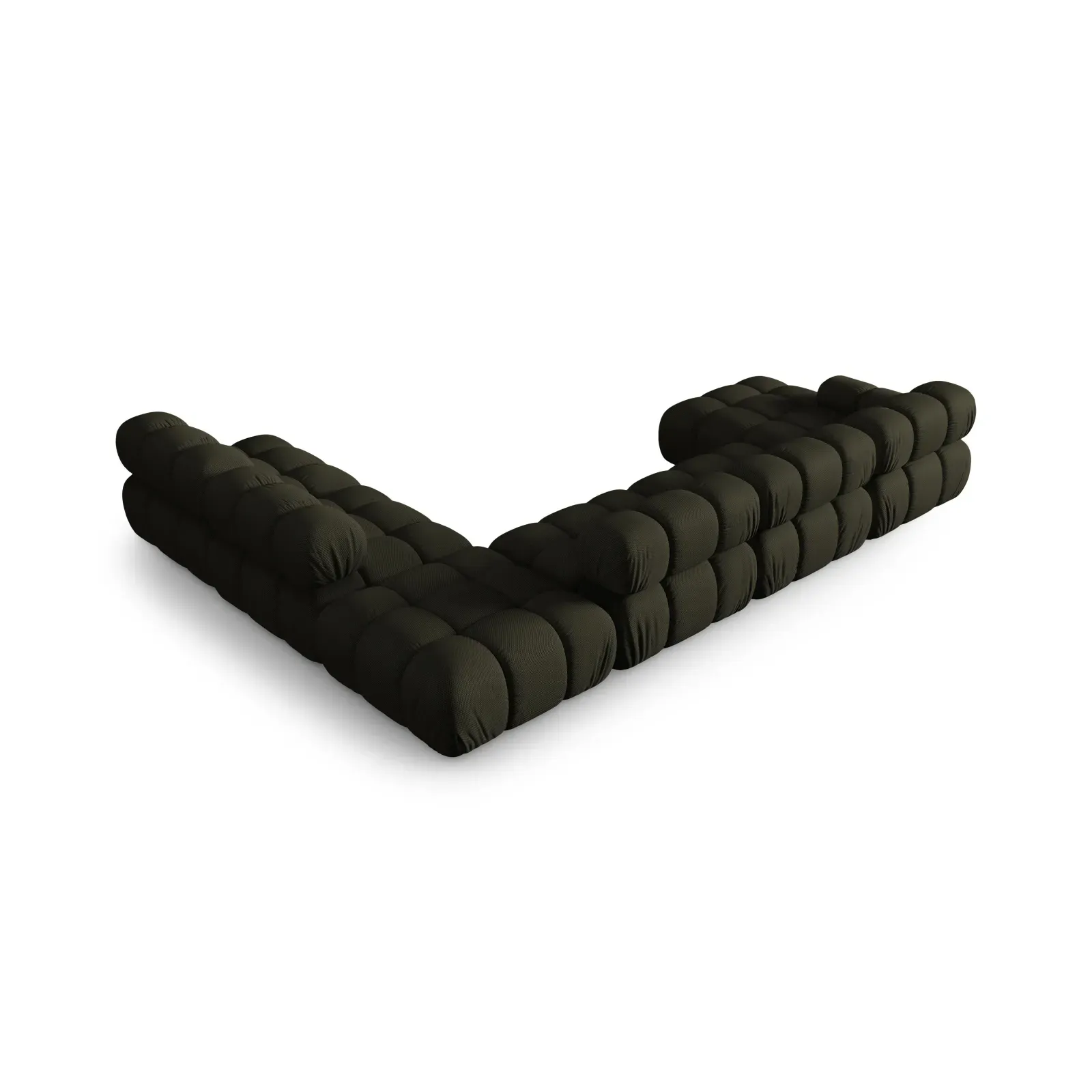 Bellis Modulares Sofa 6 Module Chaise Longue Rechts mit Samtbezug oder 3D-Stoff, 376x282 cm - Image 25